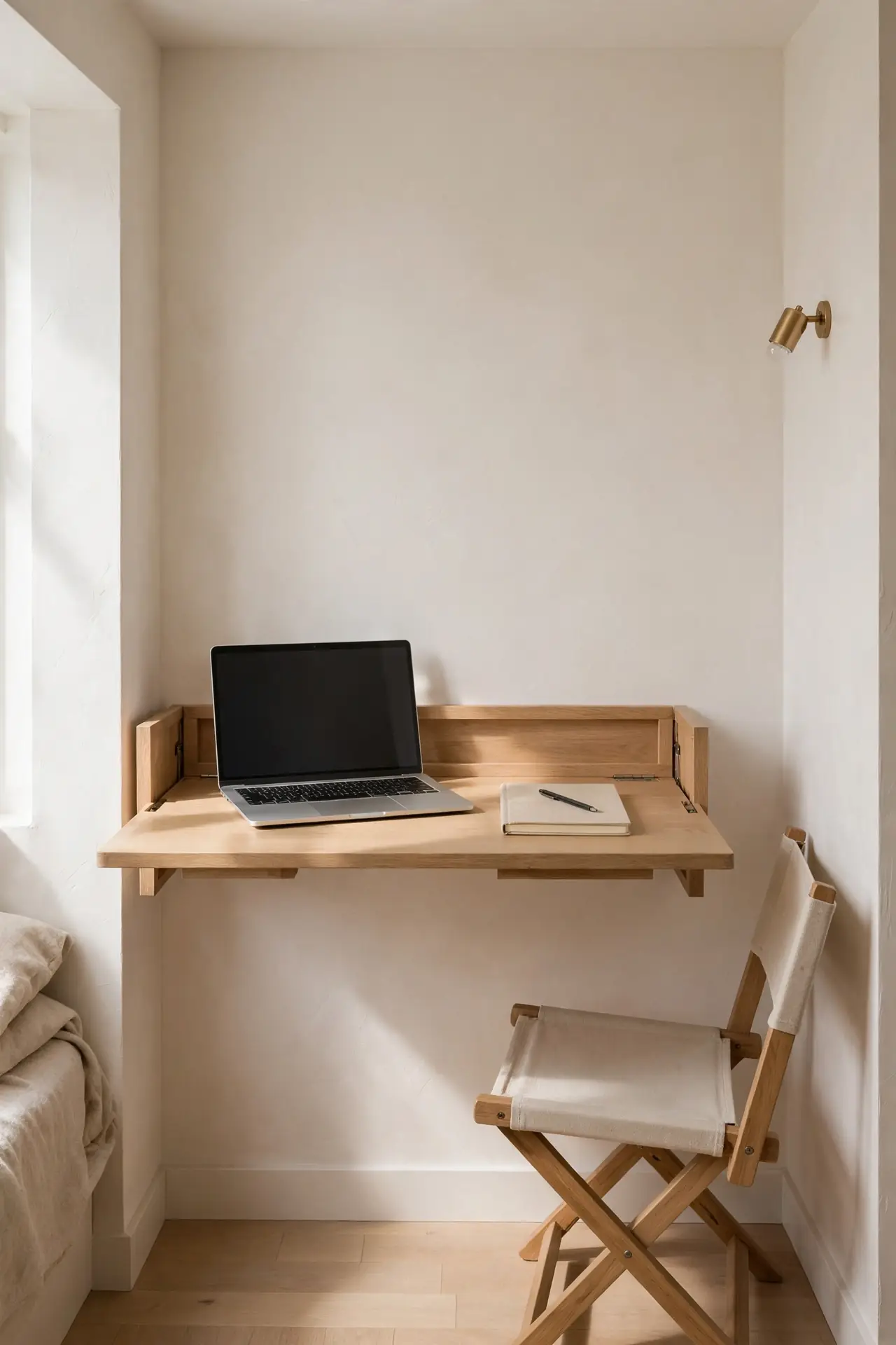 Fold-Down Desk Zone