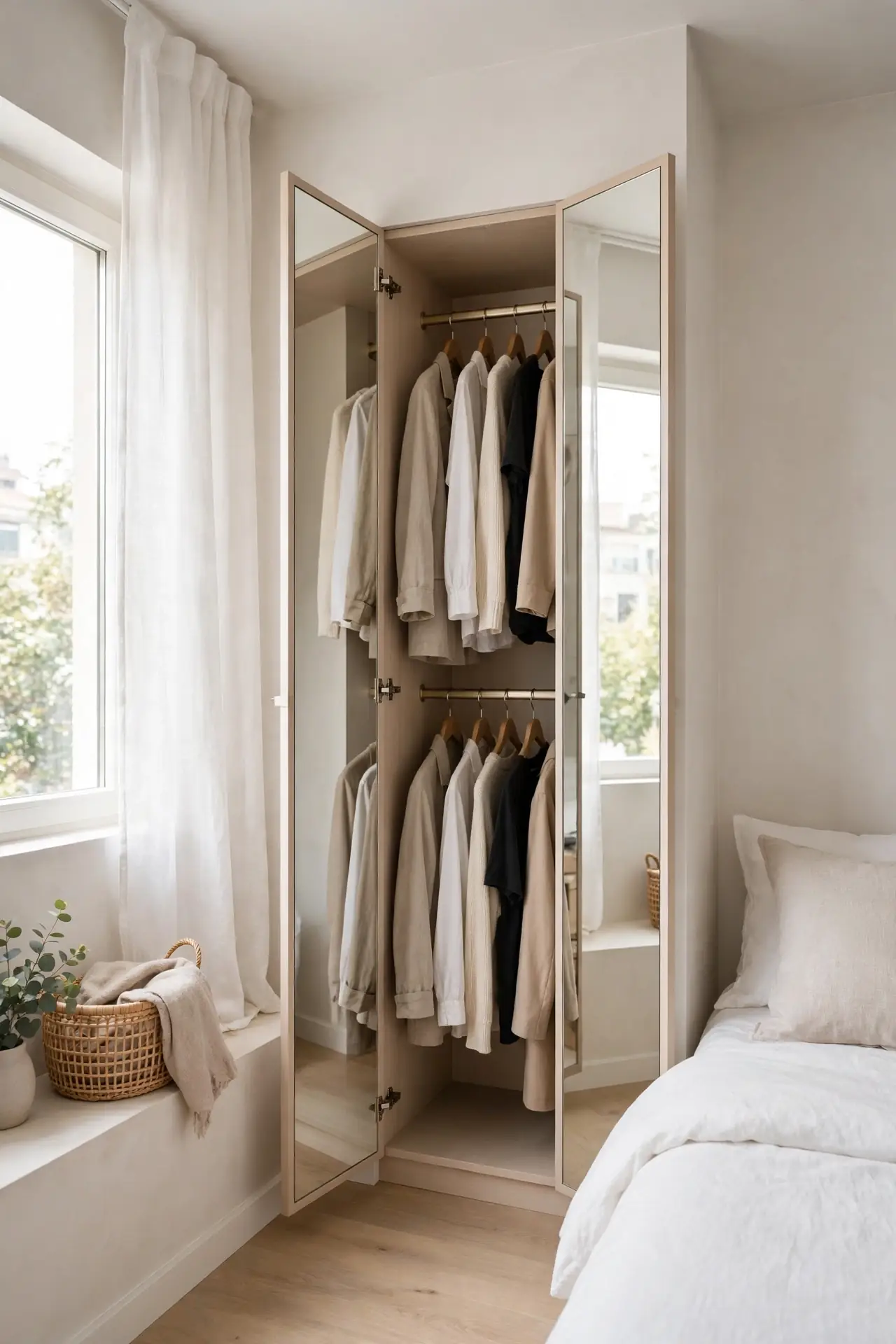 Tall Narrow Wardrobe