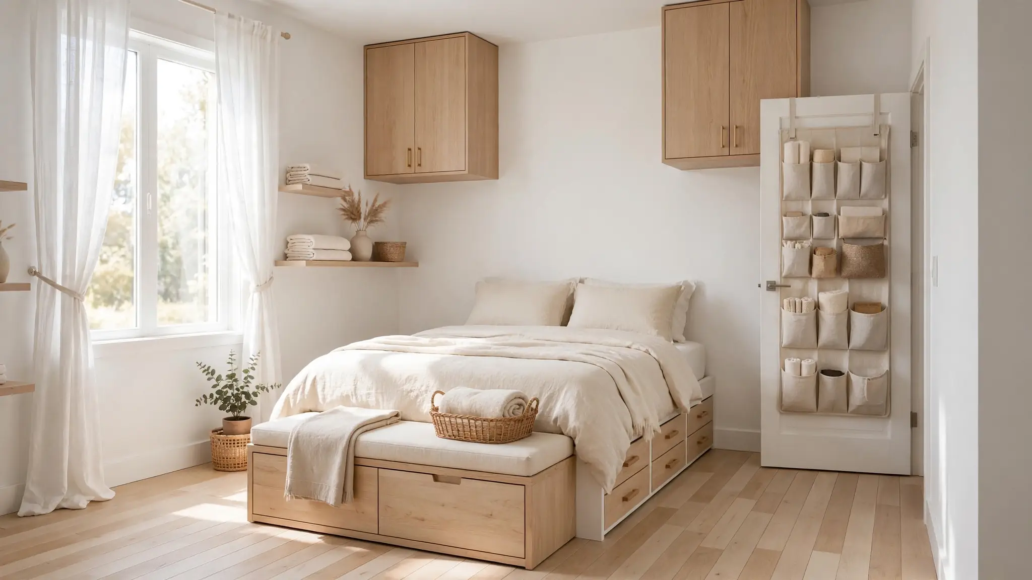 tiny bedroom storage ideas