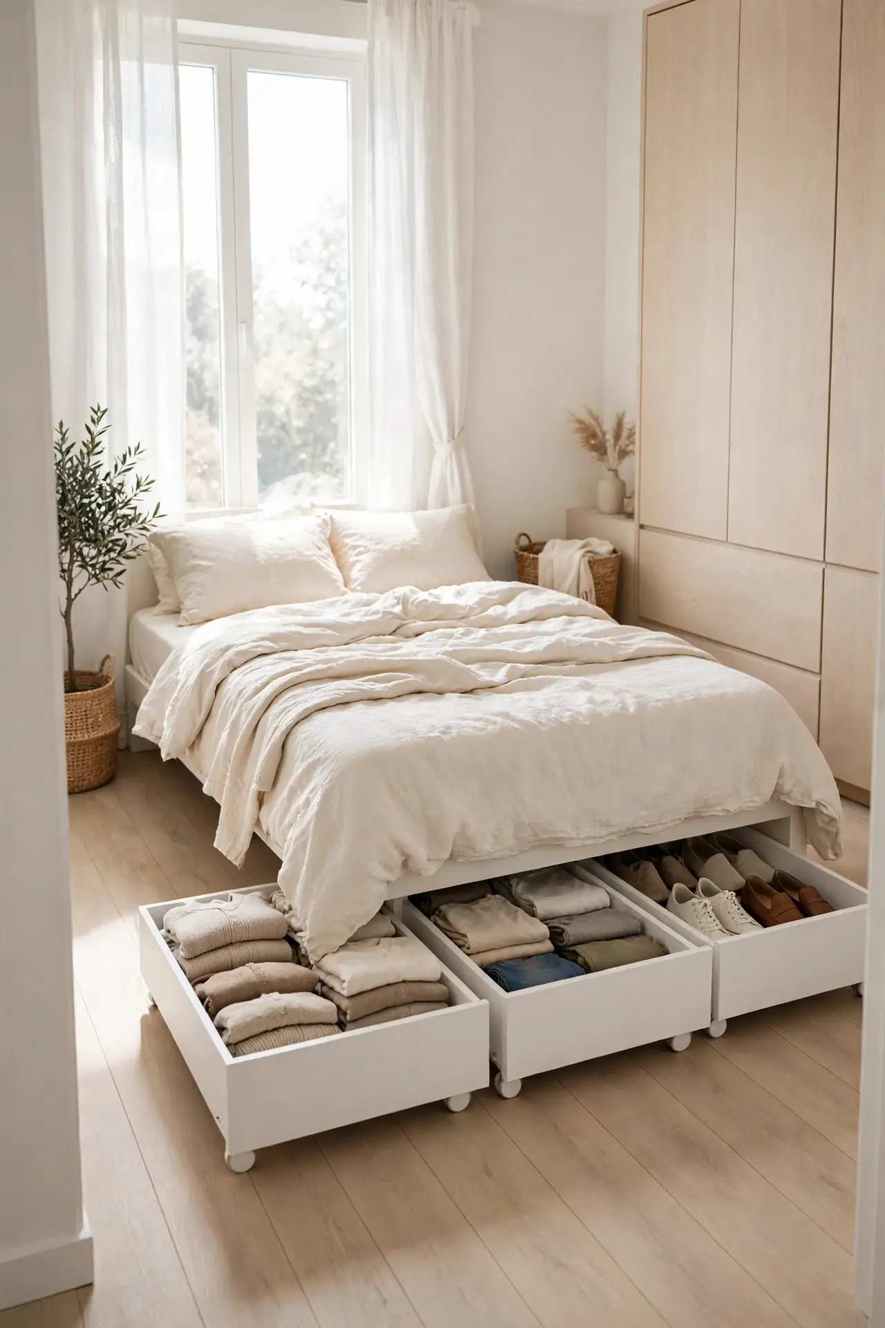 Rolling Underbed Drawers