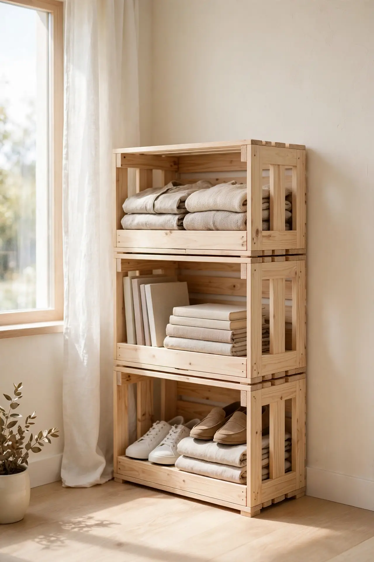 Stackable Crate Walls