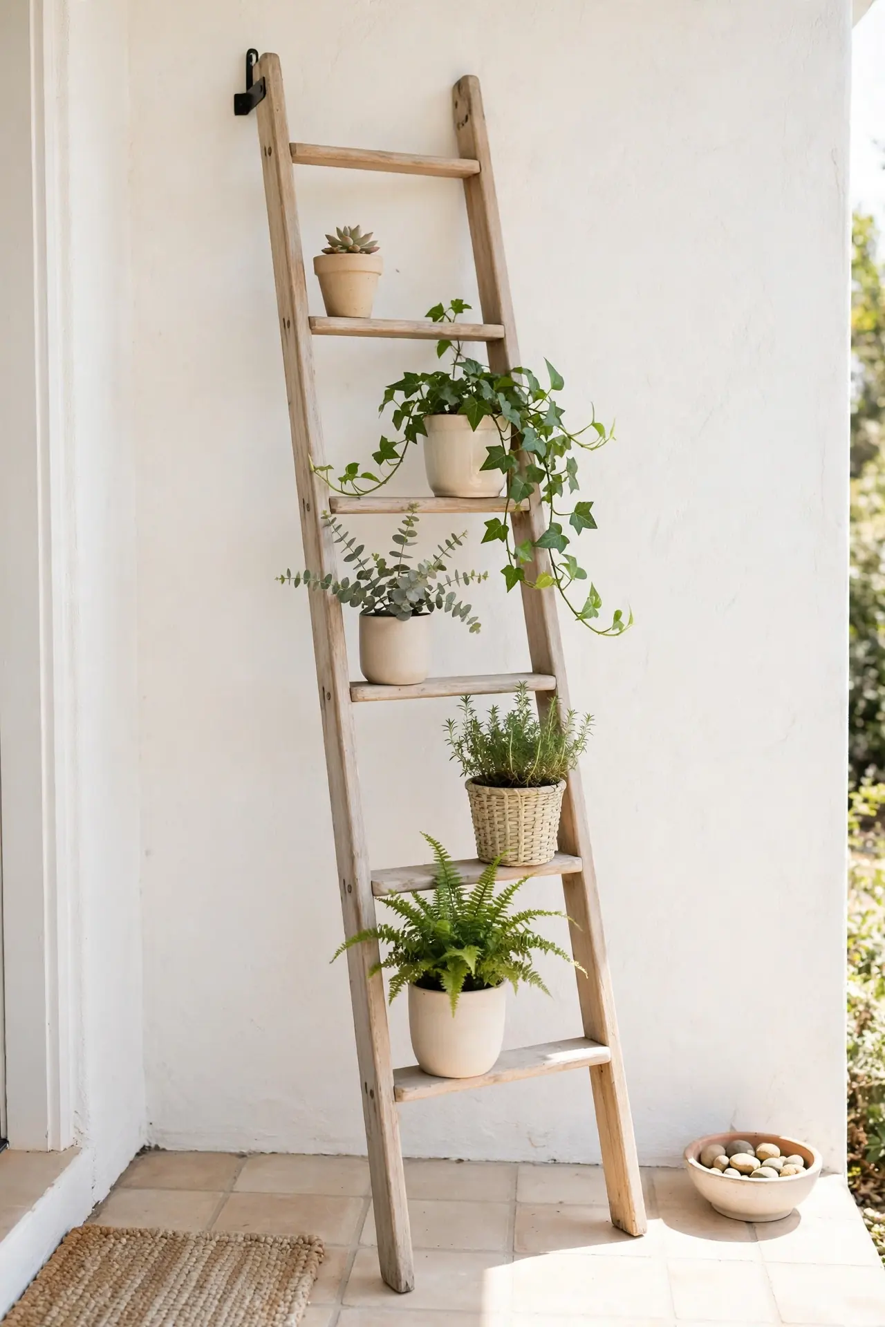 Lean-To Ladder Rack