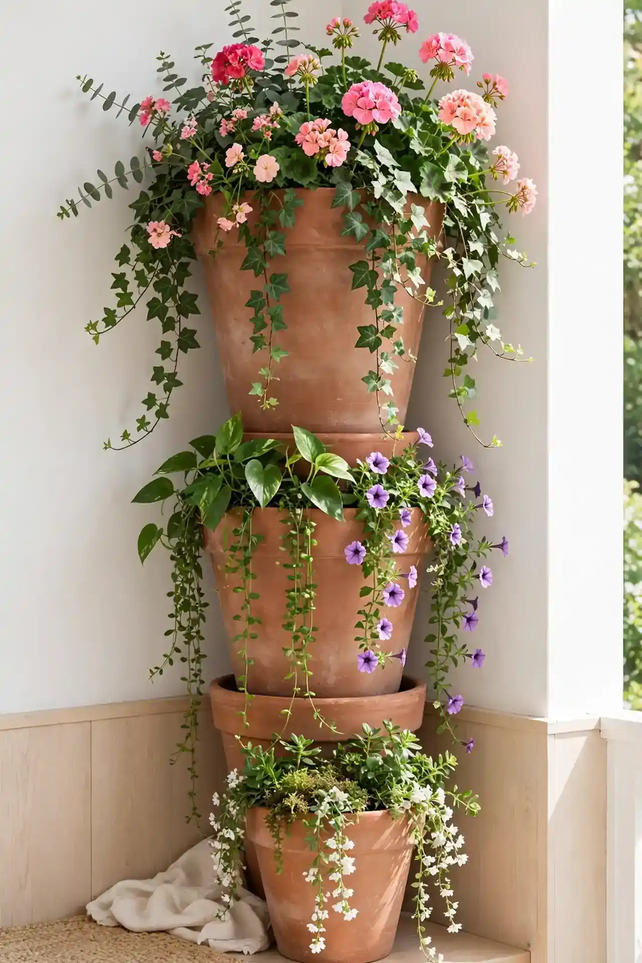 Stackable Planter Trio