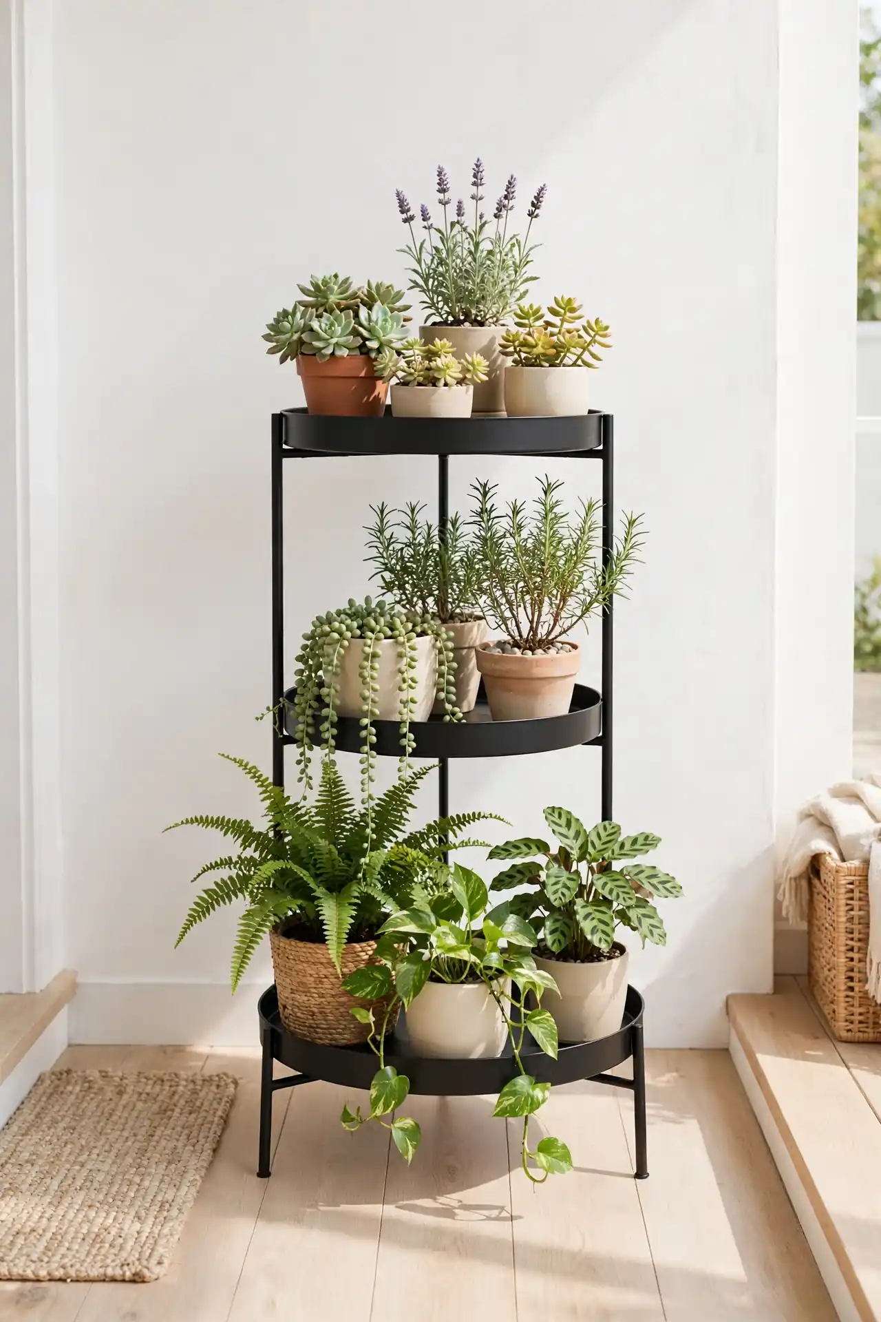 Tiered Plant Stand