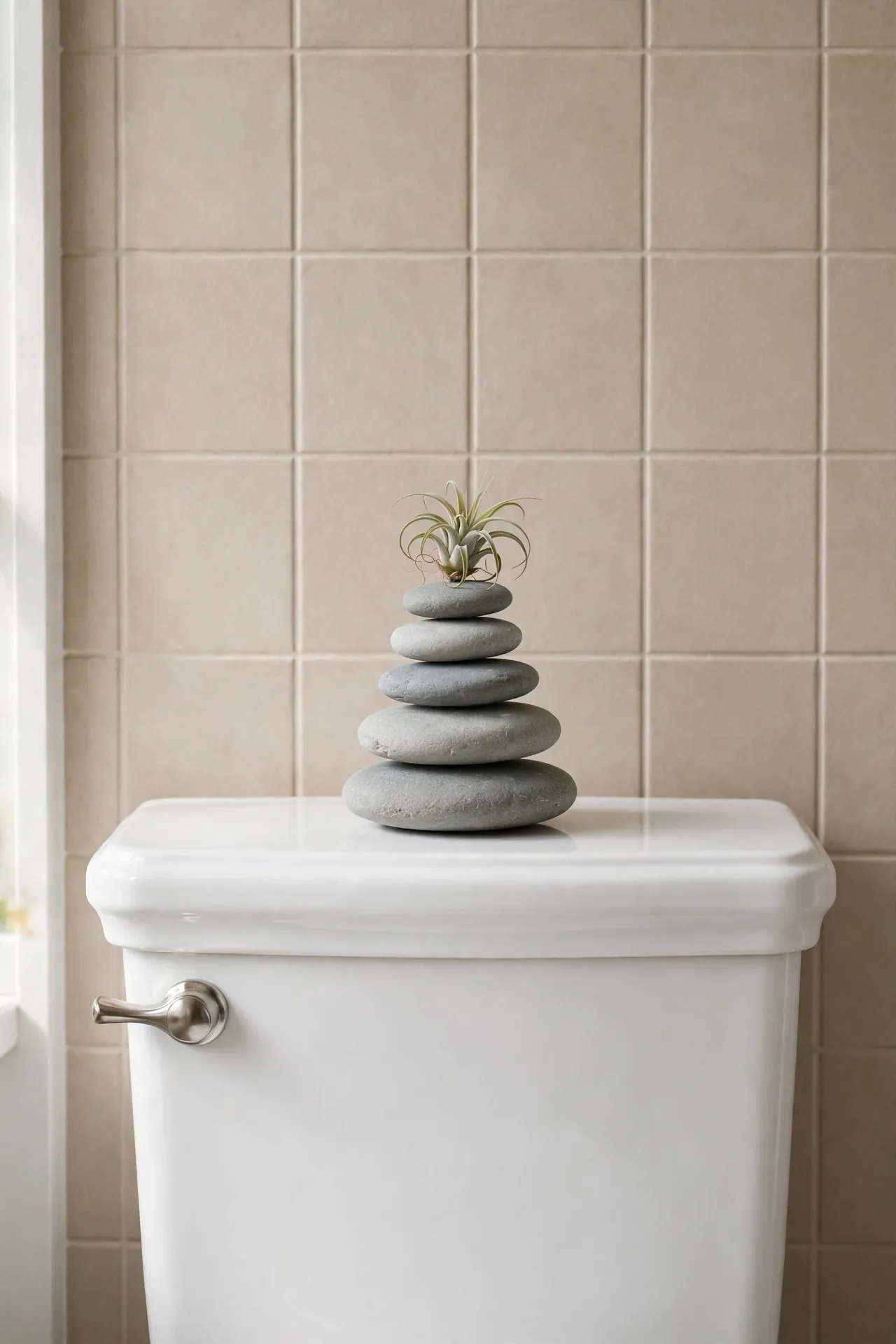Layered Stone Stack