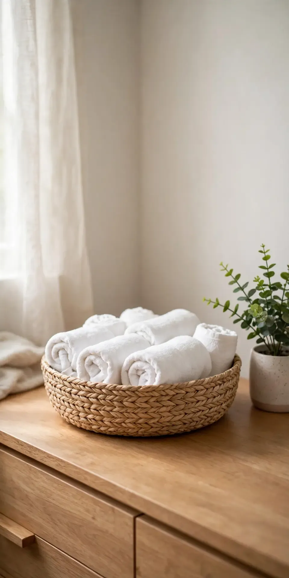 Woven Basket Accent