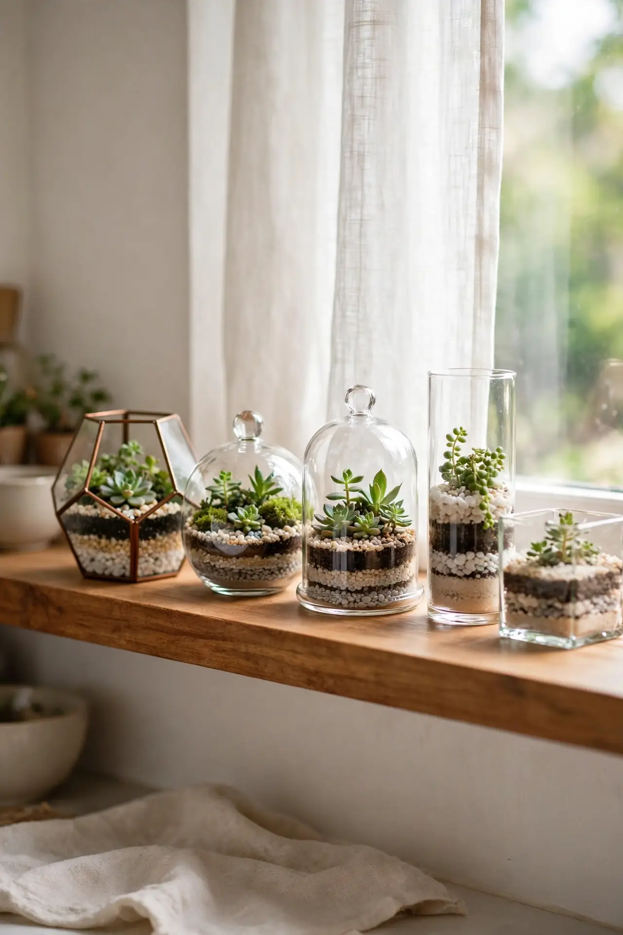 Tiny Plant Terrariums
