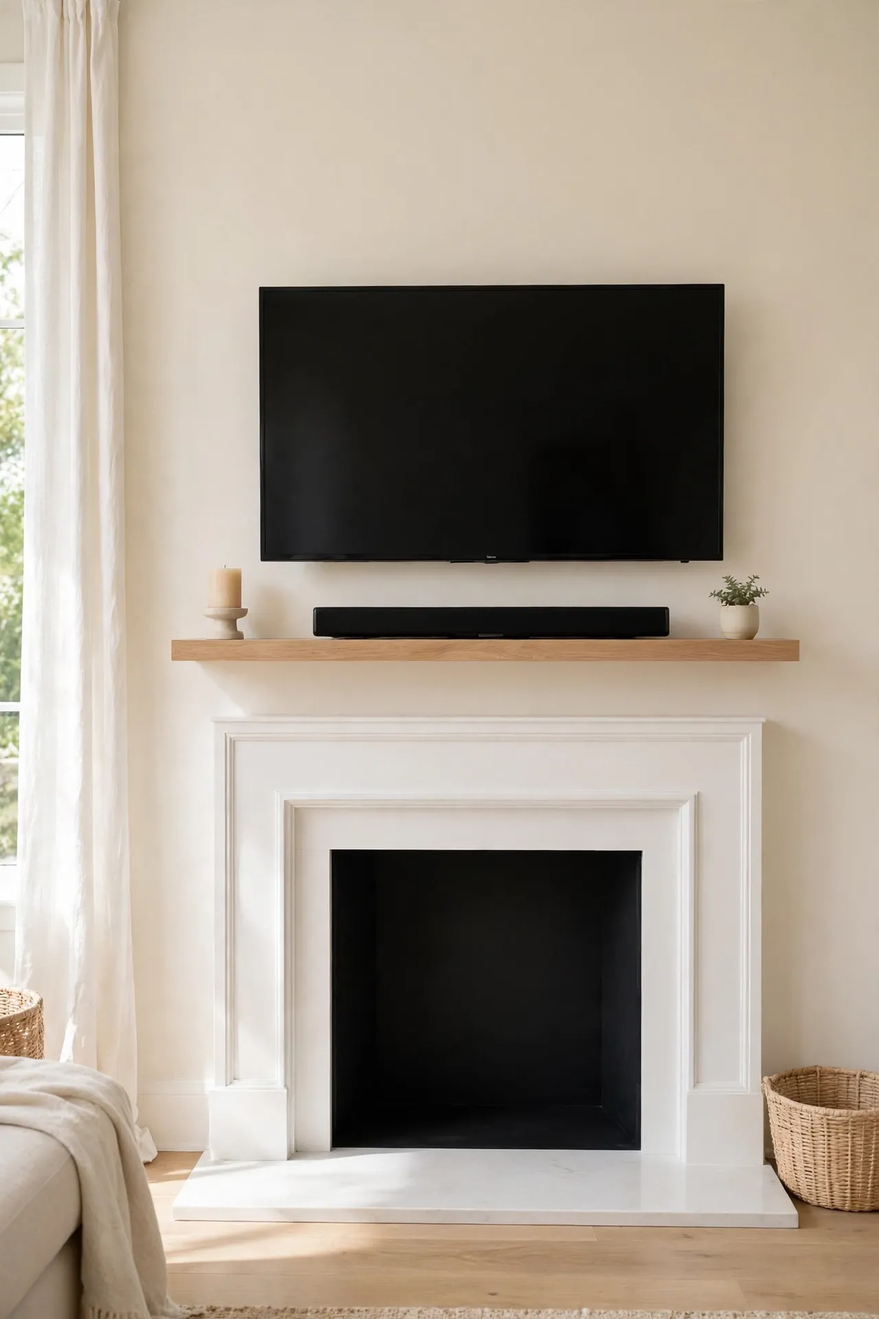 Soundbar Shelf Styling