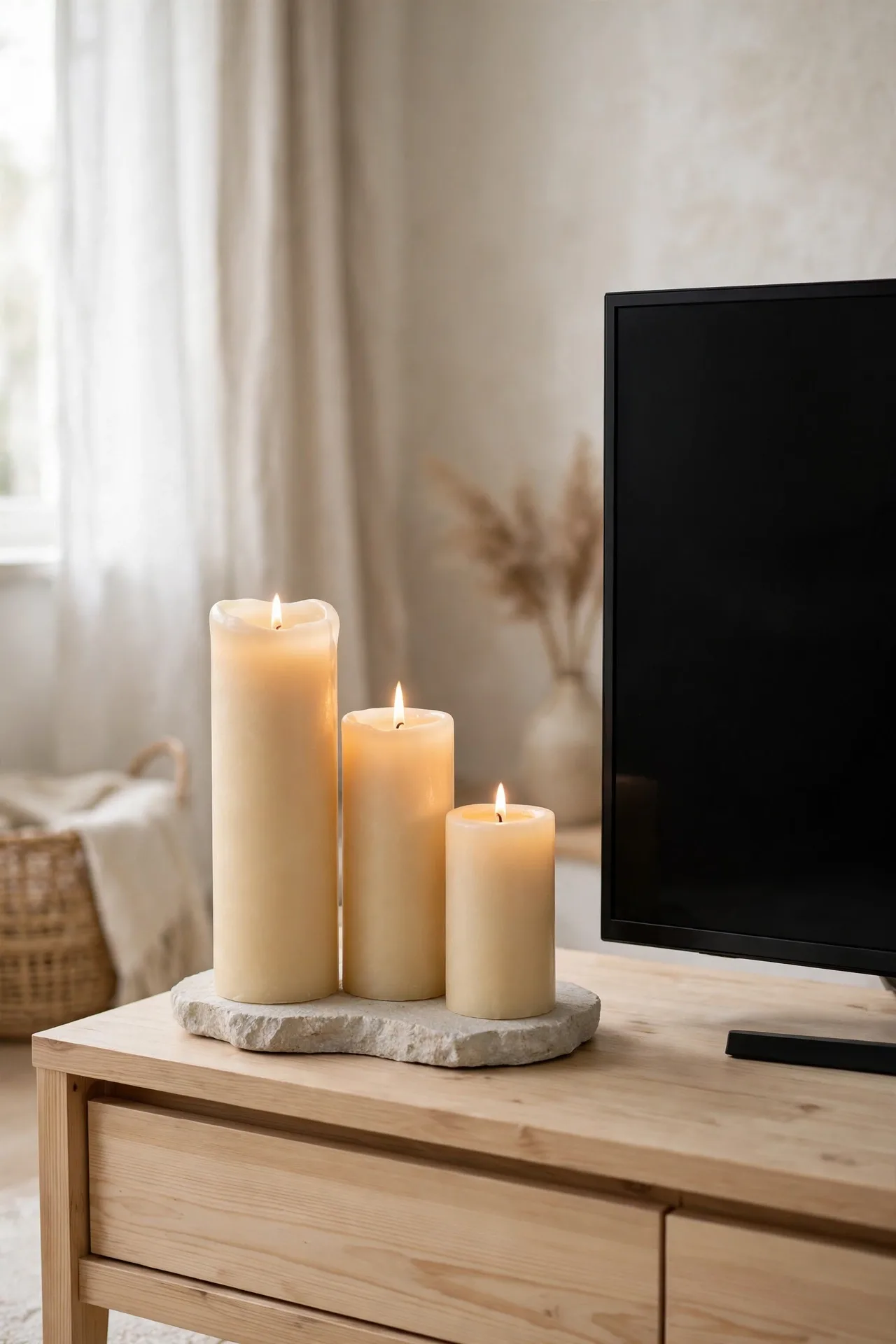 Candle Cluster Glow