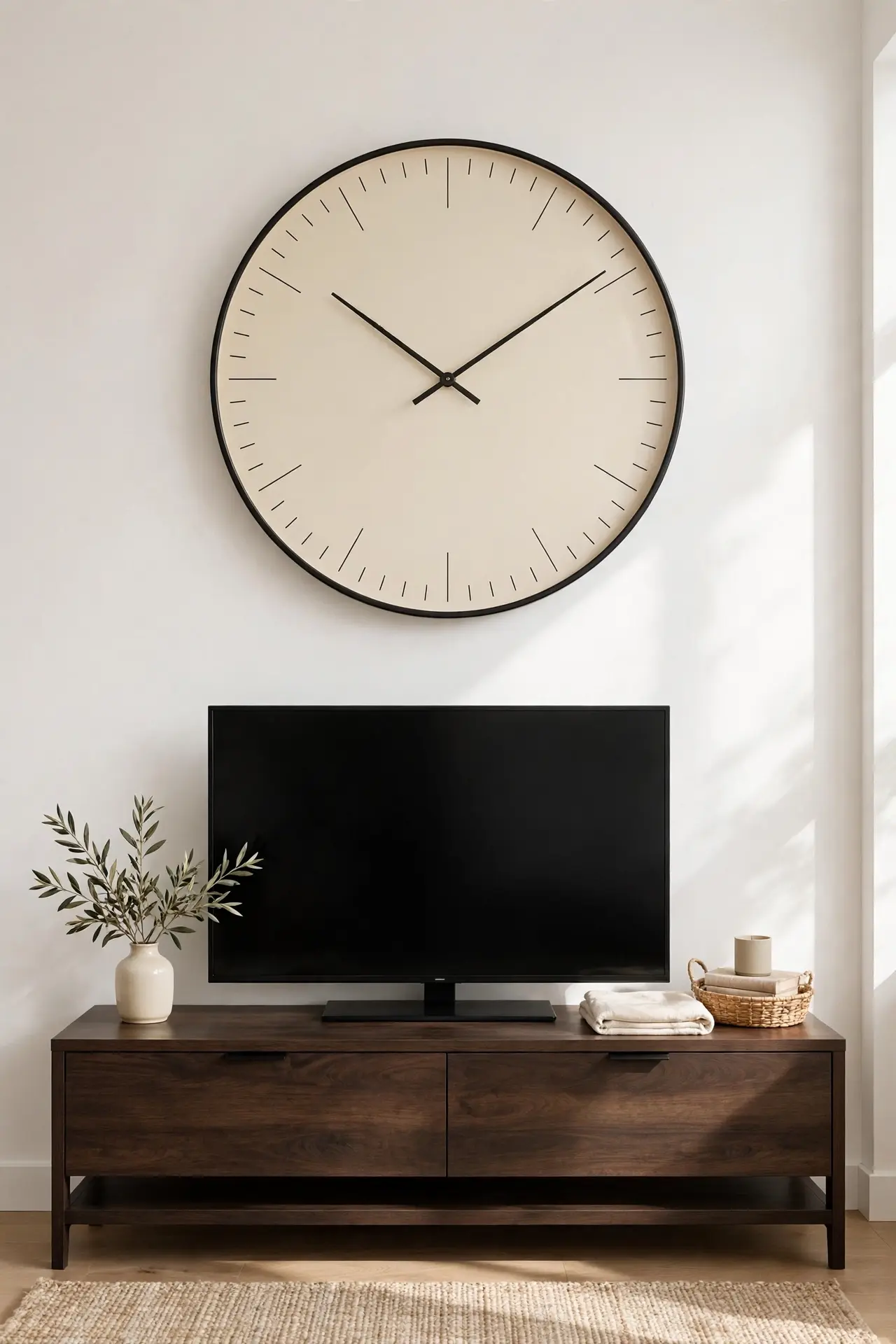 Statement Clock Anchor