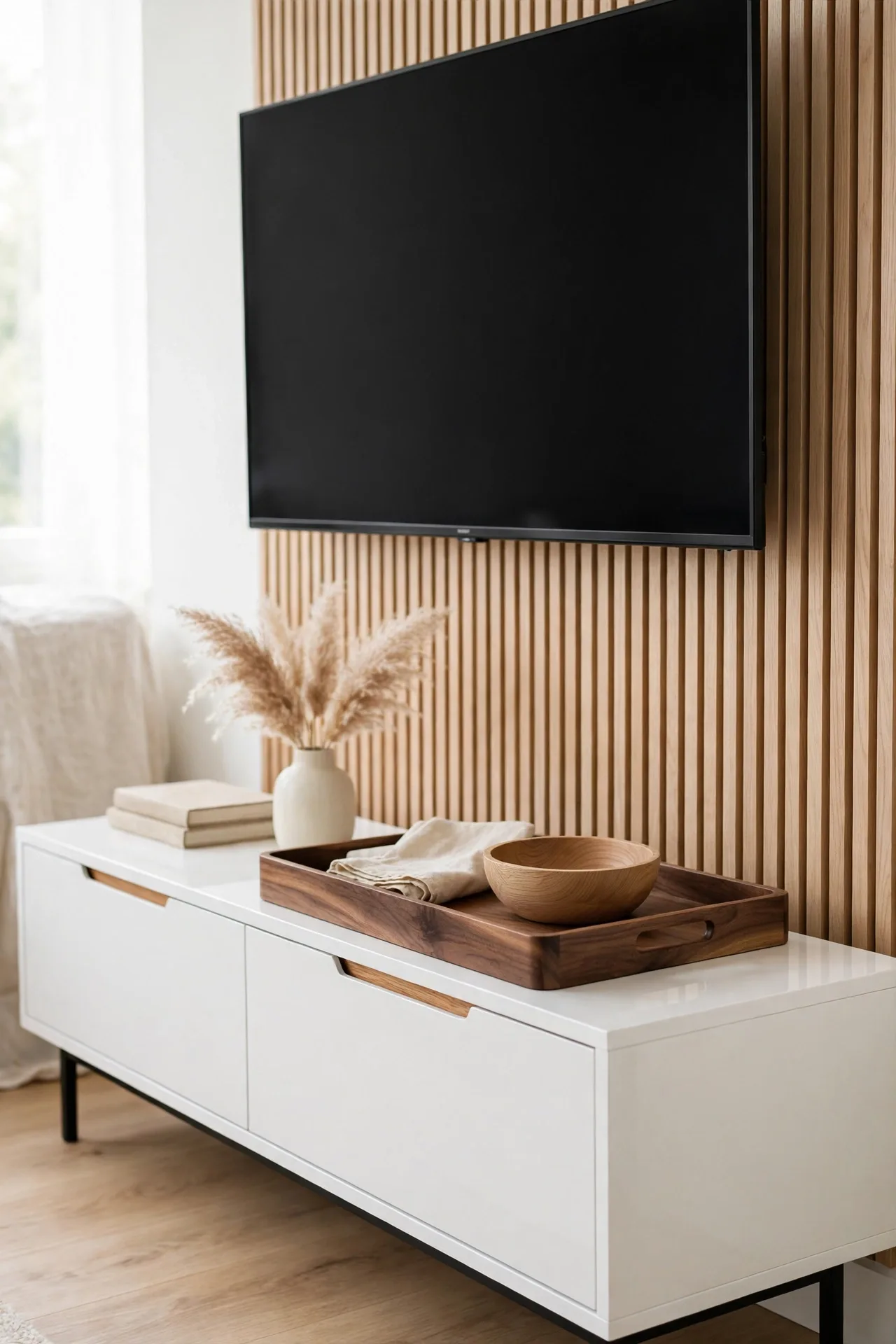Warm Wood Tones for tv stand decor ideas for modern living rooms