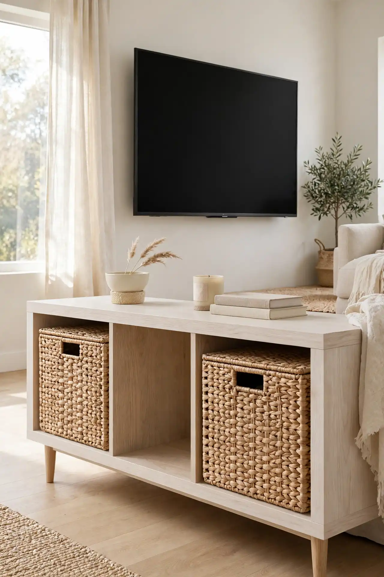 Woven Basket Storage