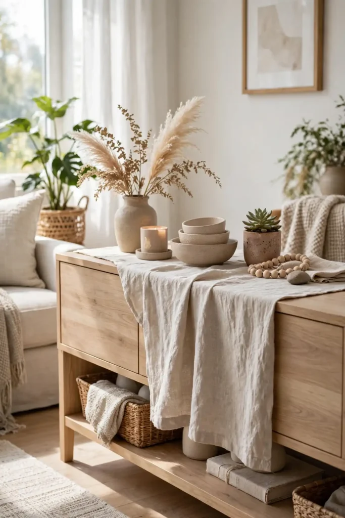 Soft Linen Runner