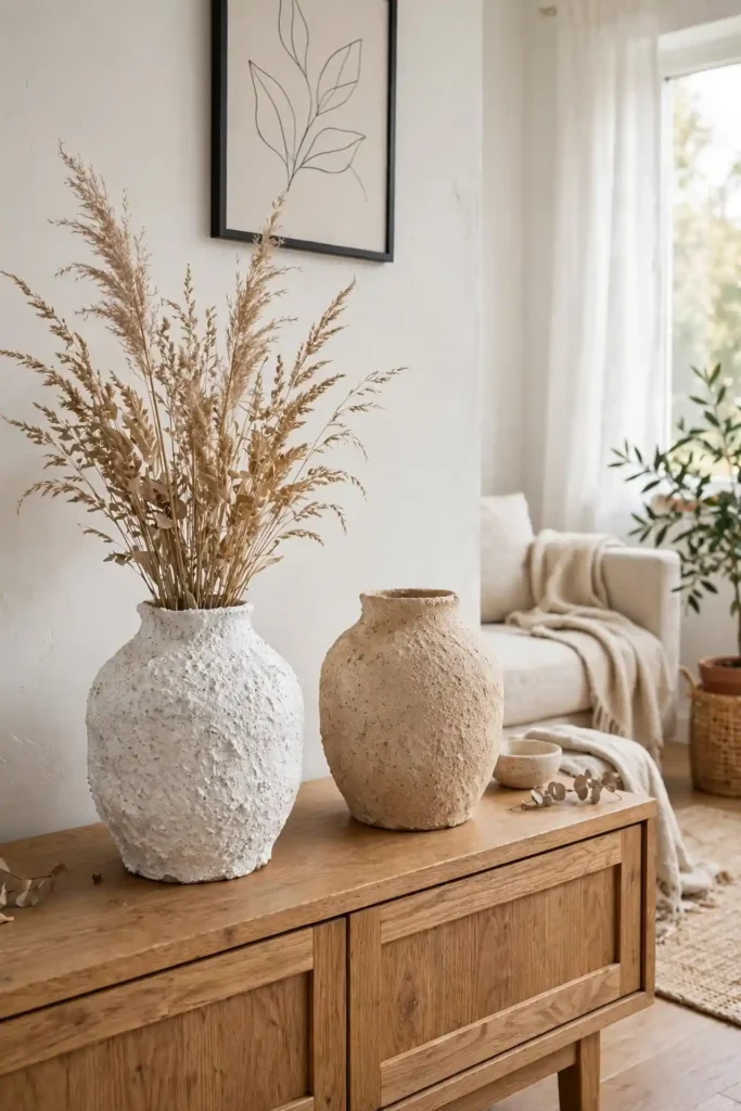 Textured Ceramic Pair