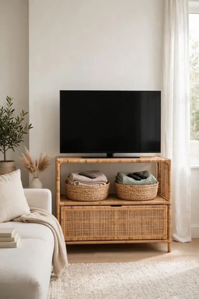 Woven Basket Storage