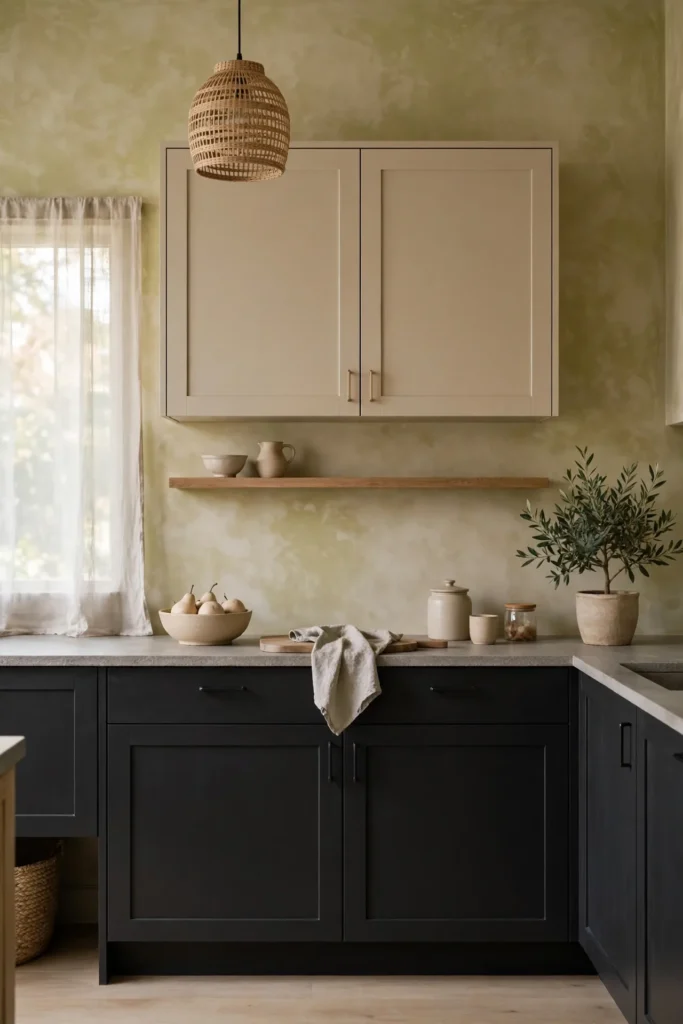 Beige Charcoal Calm