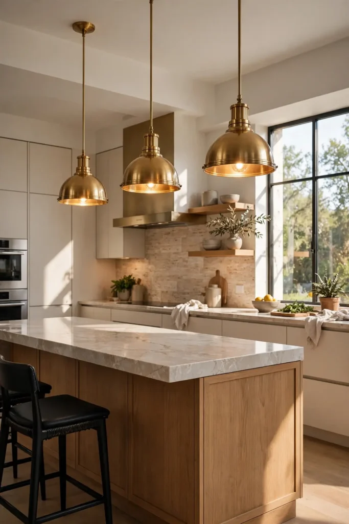 Brass Pendant Glow