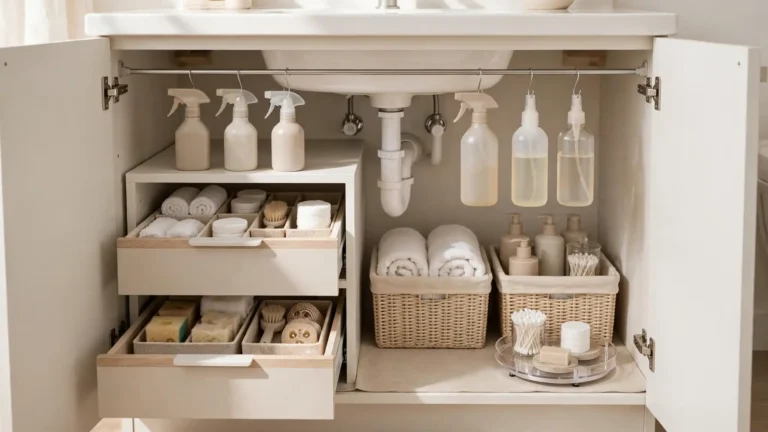 25 Under Bathroom Sink Organization Ideas to Tame the Mess