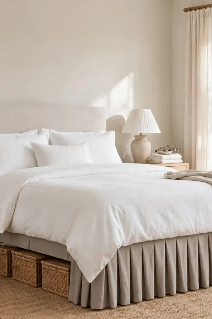 Bed Skirt Hiders