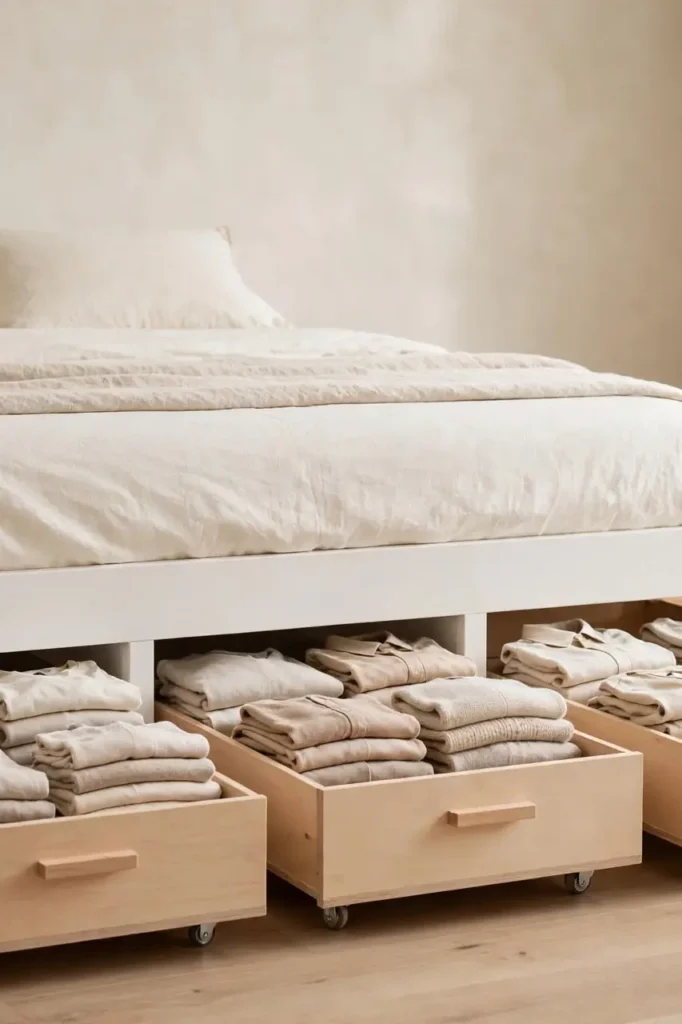 Rolling Drawer Bins