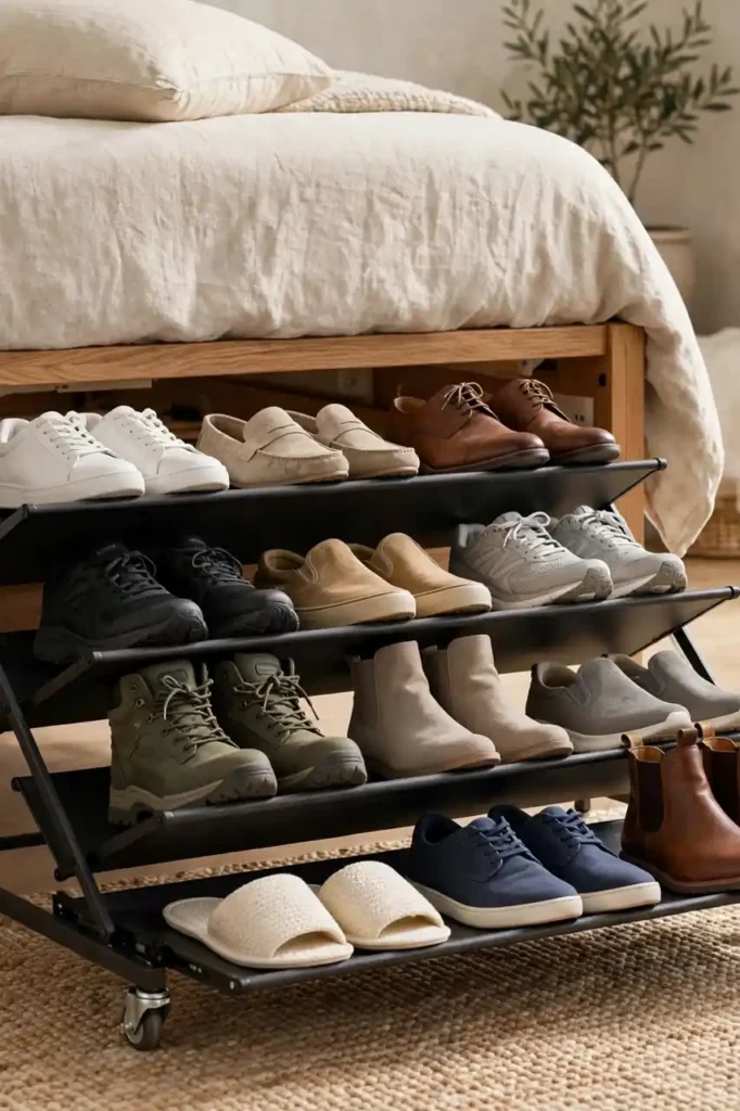 Underbed Shoe Racks