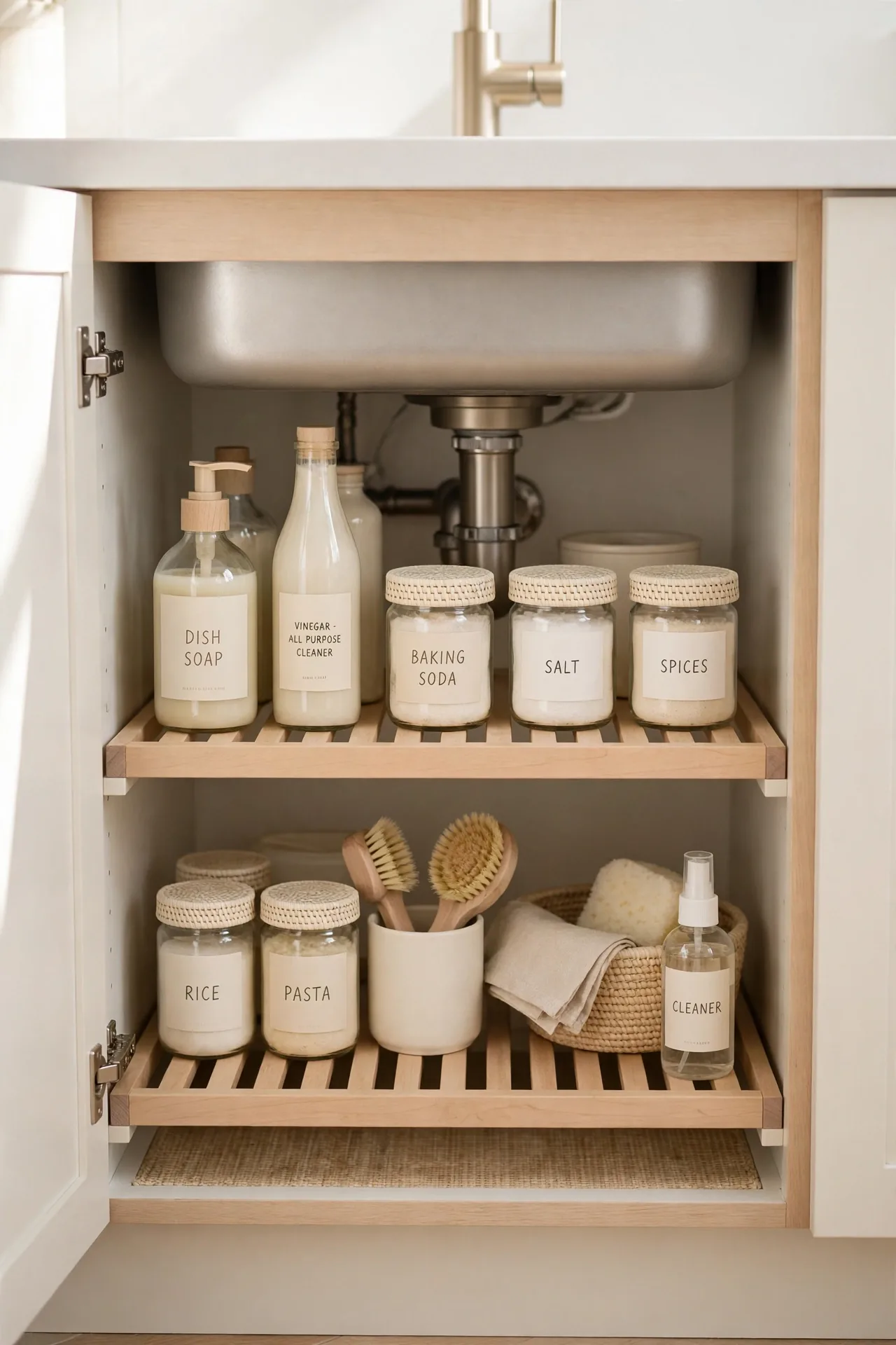 Adjustable Shelf Risers