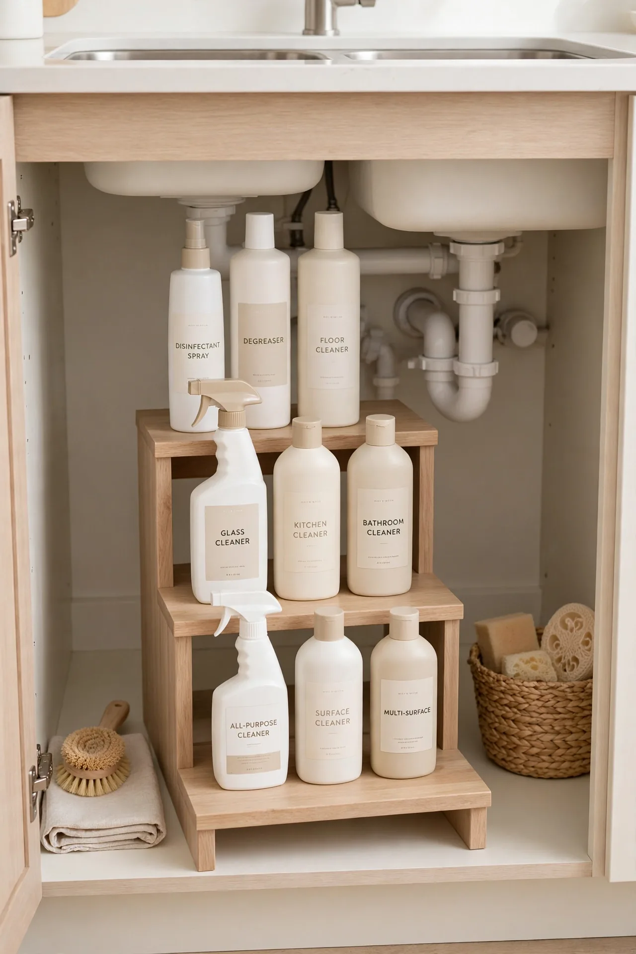 Tiered Step Shelves