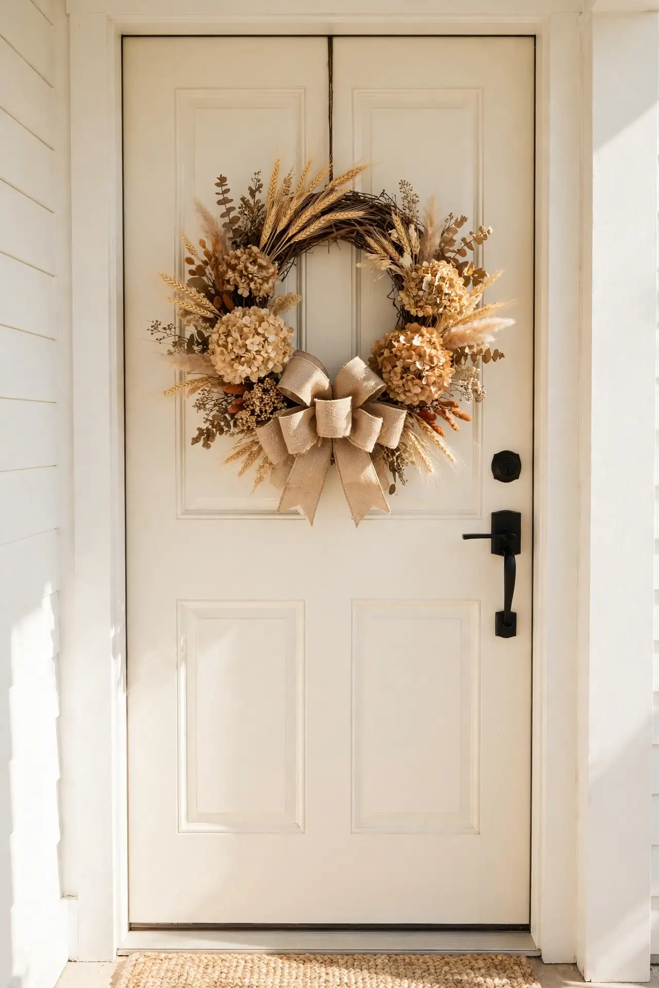 Burlap Bow Layering