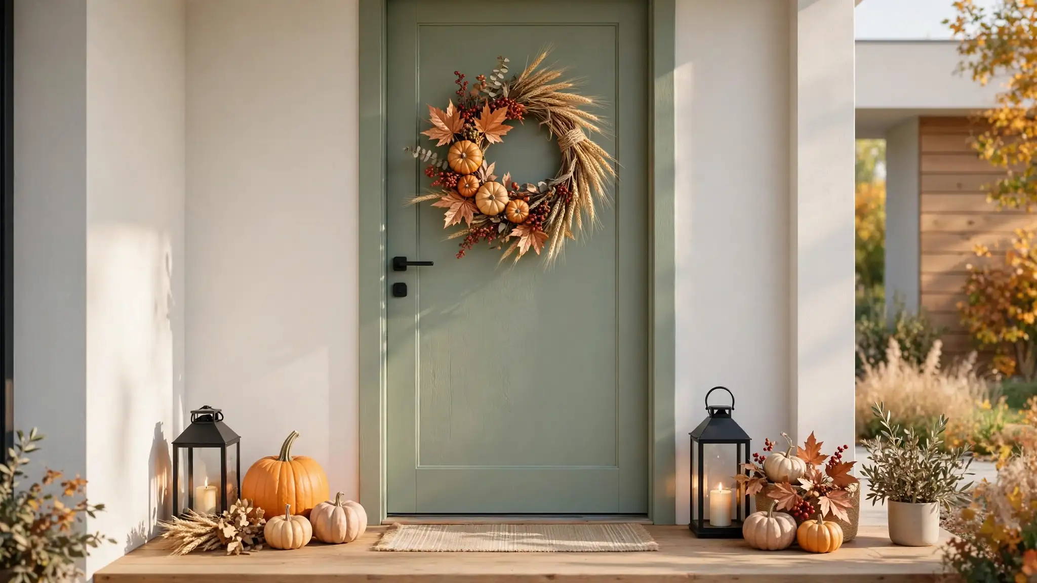 unique fall wreath ideas