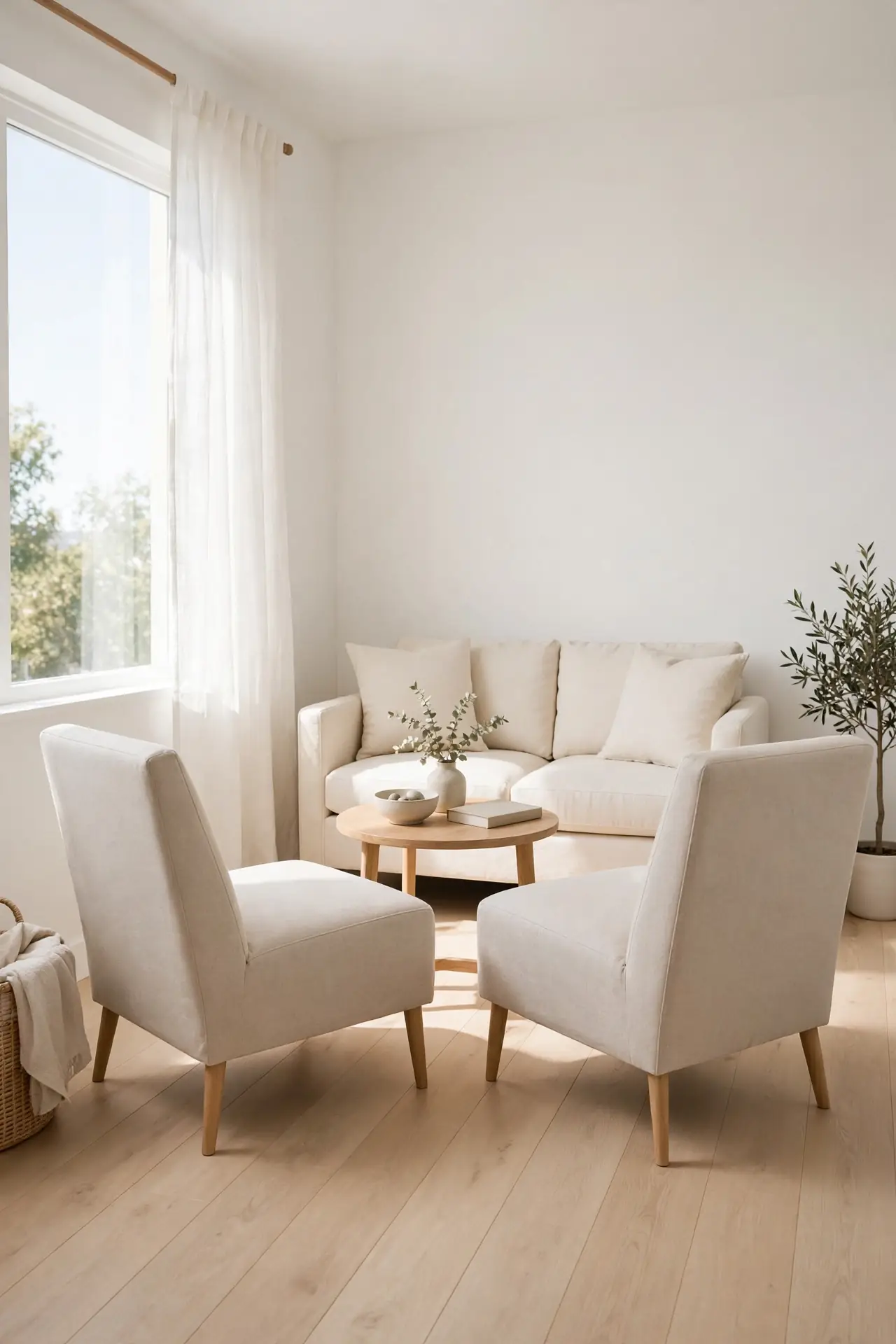 Armless Accent Chairs