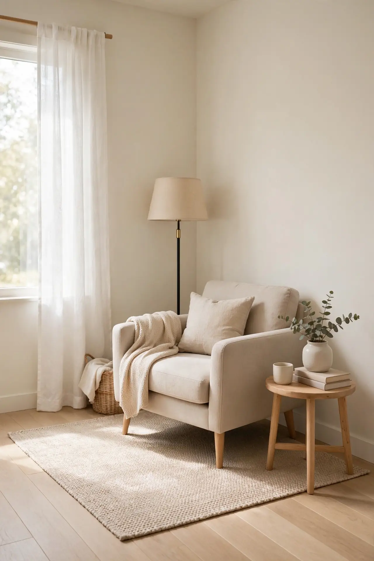 Corner Armchair Placement