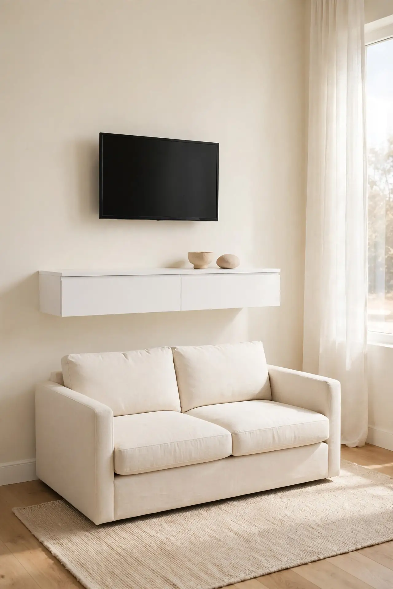 Floating Media Consoles