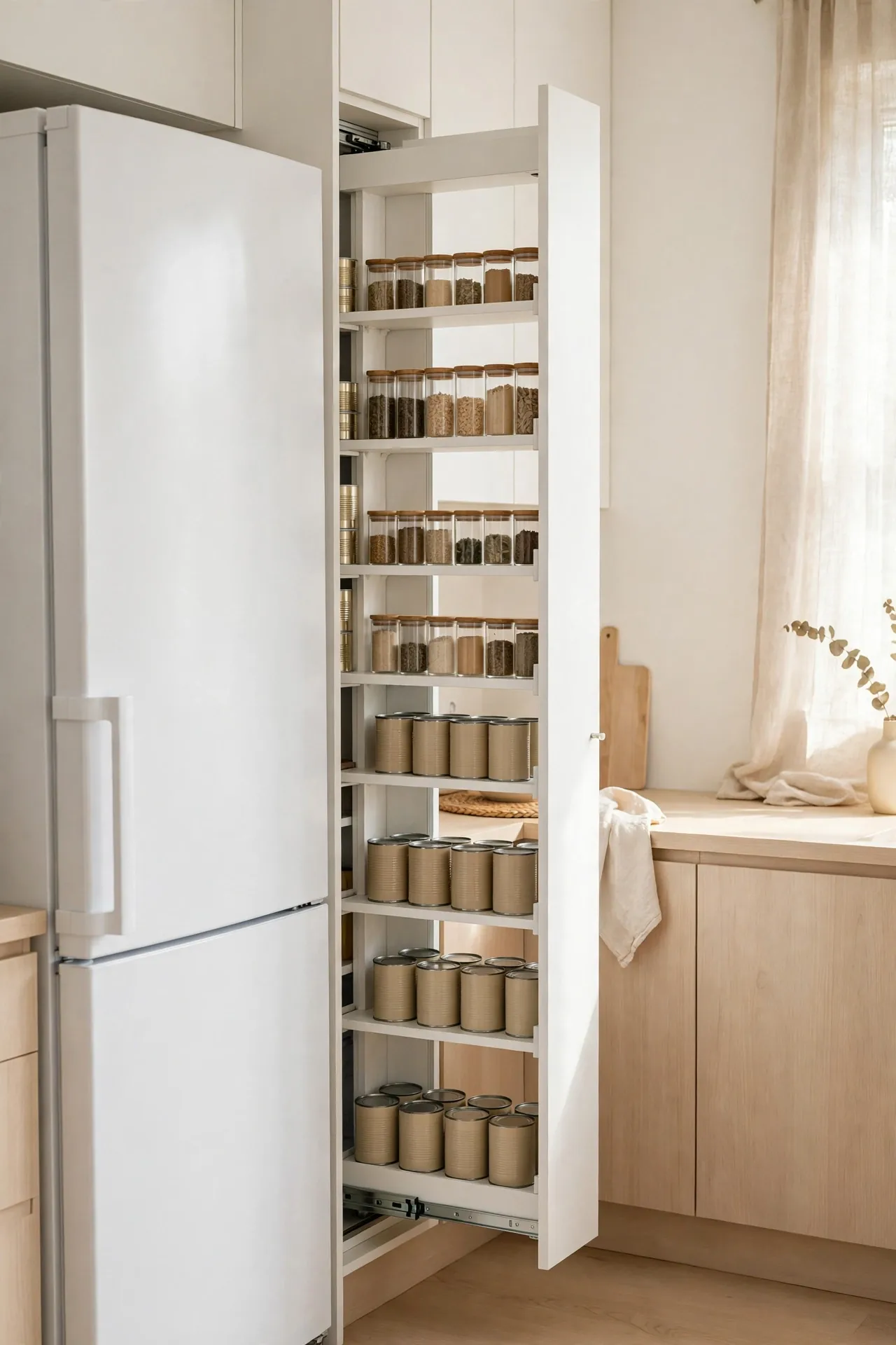 Pull-Out Pantry Tower
