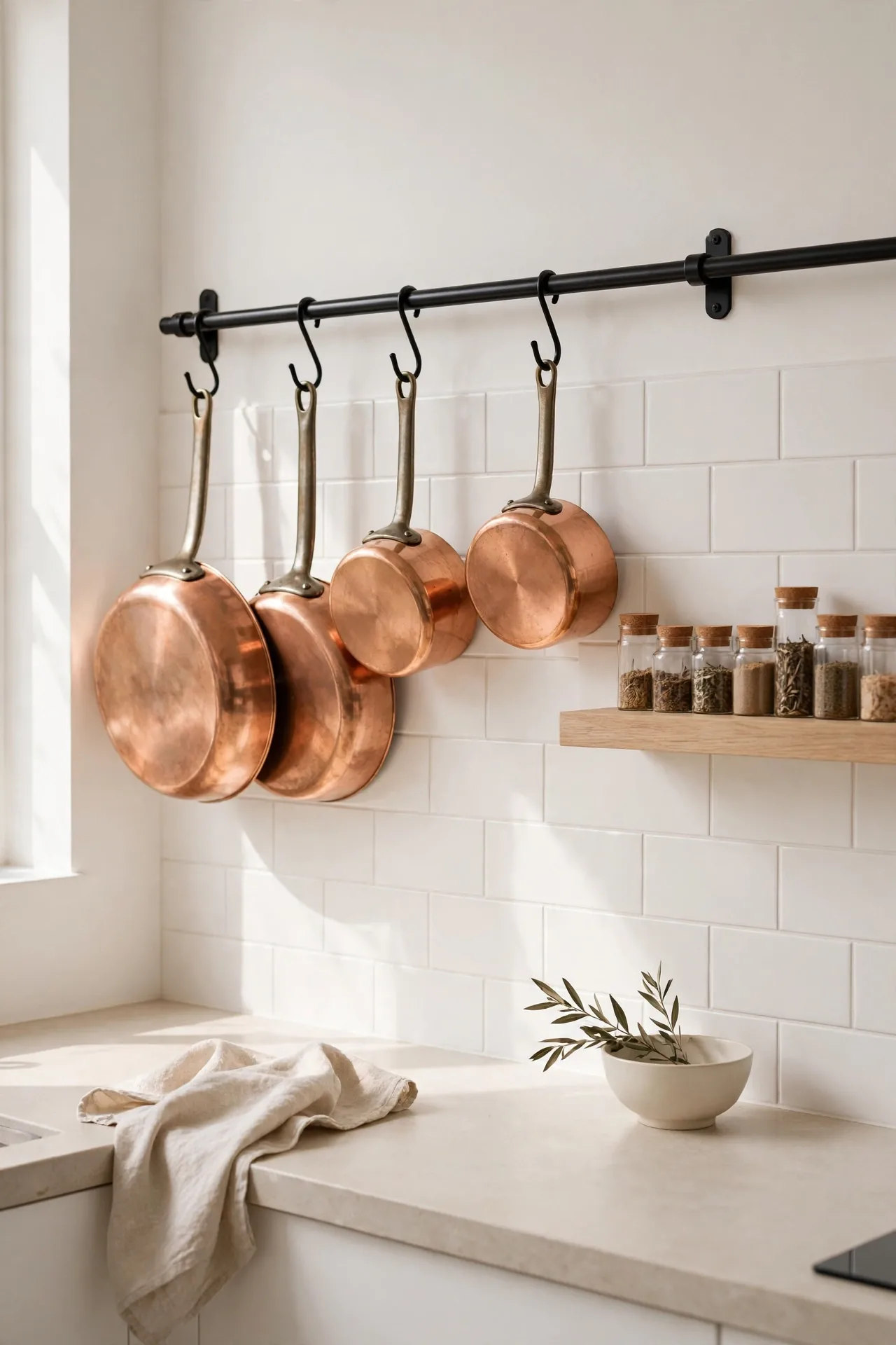 Vertical Pot Rack