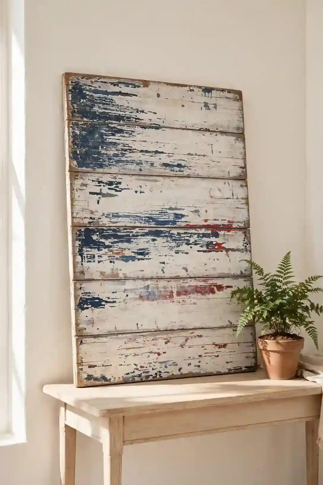 Distressed Wood Sign