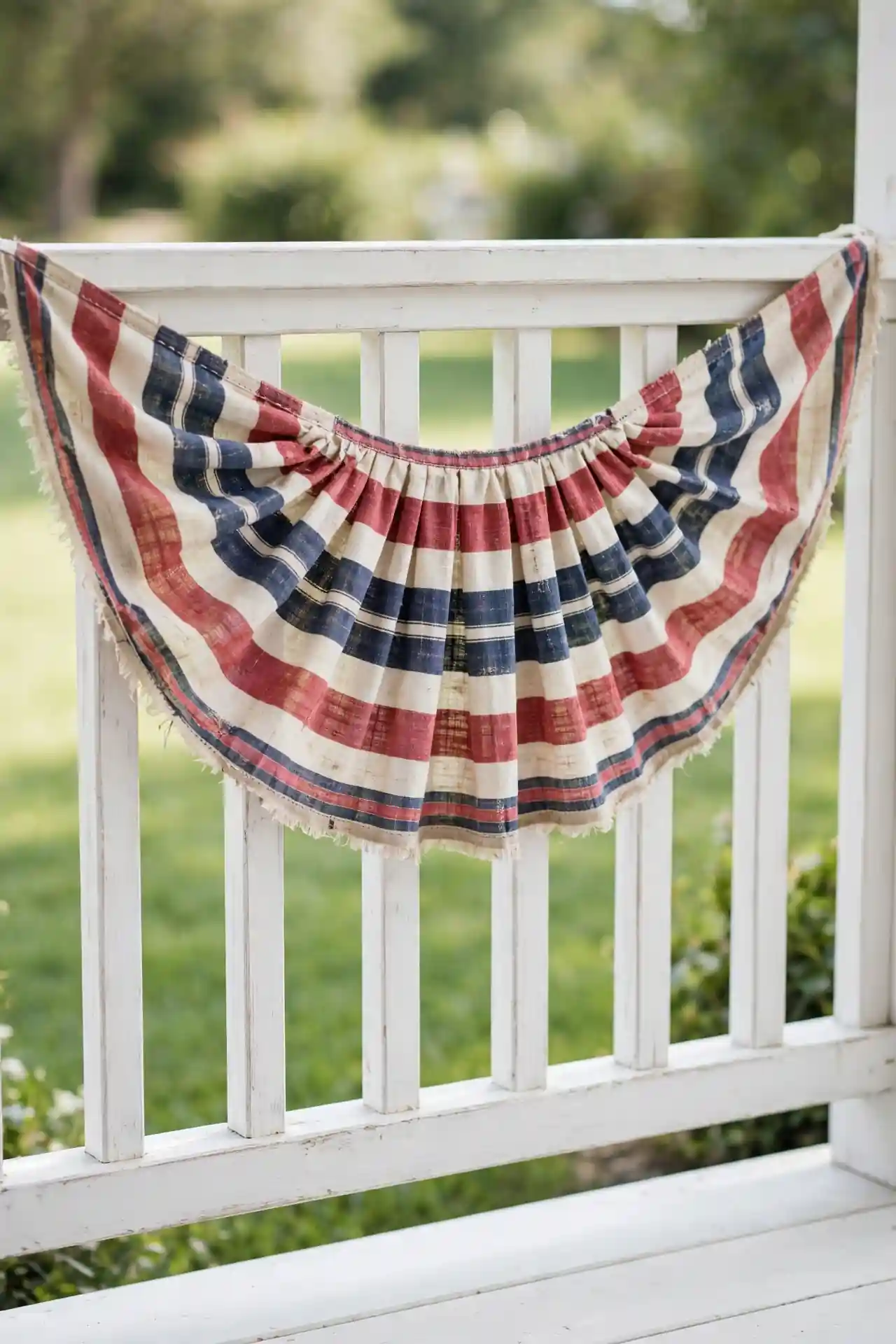 Striped Bunting Swag