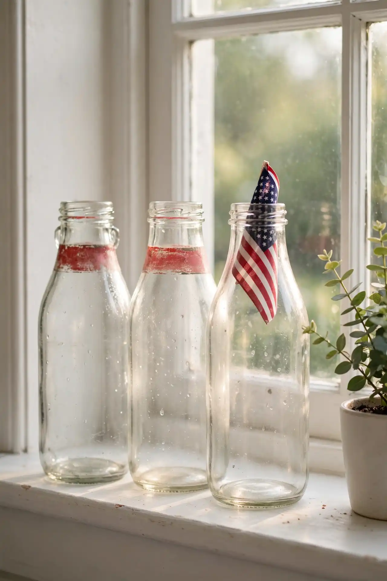 Vintage Milk Bottles