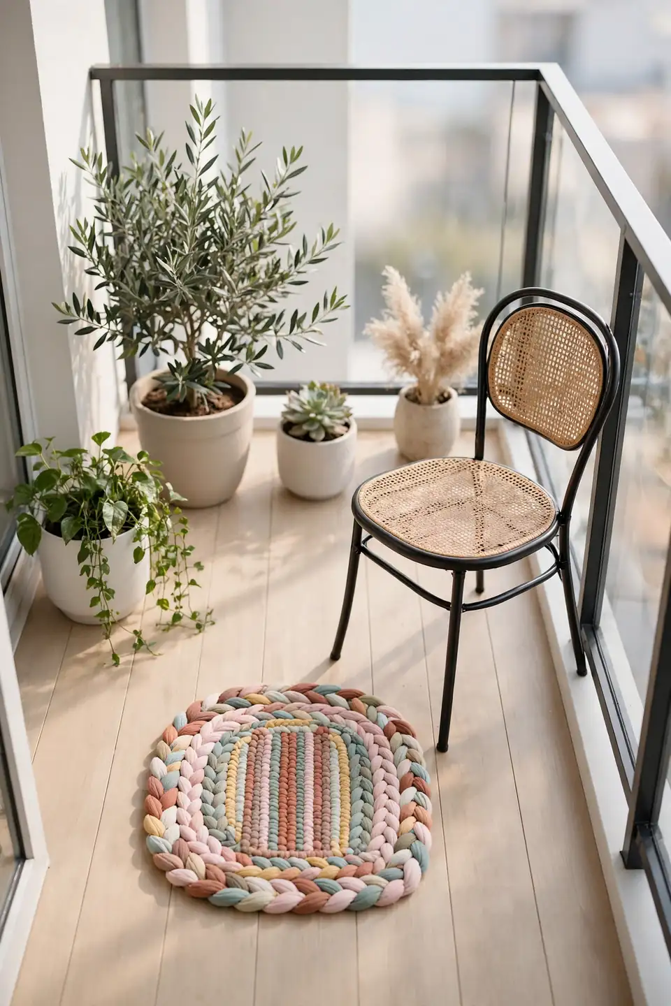 Balcony Braided Accent