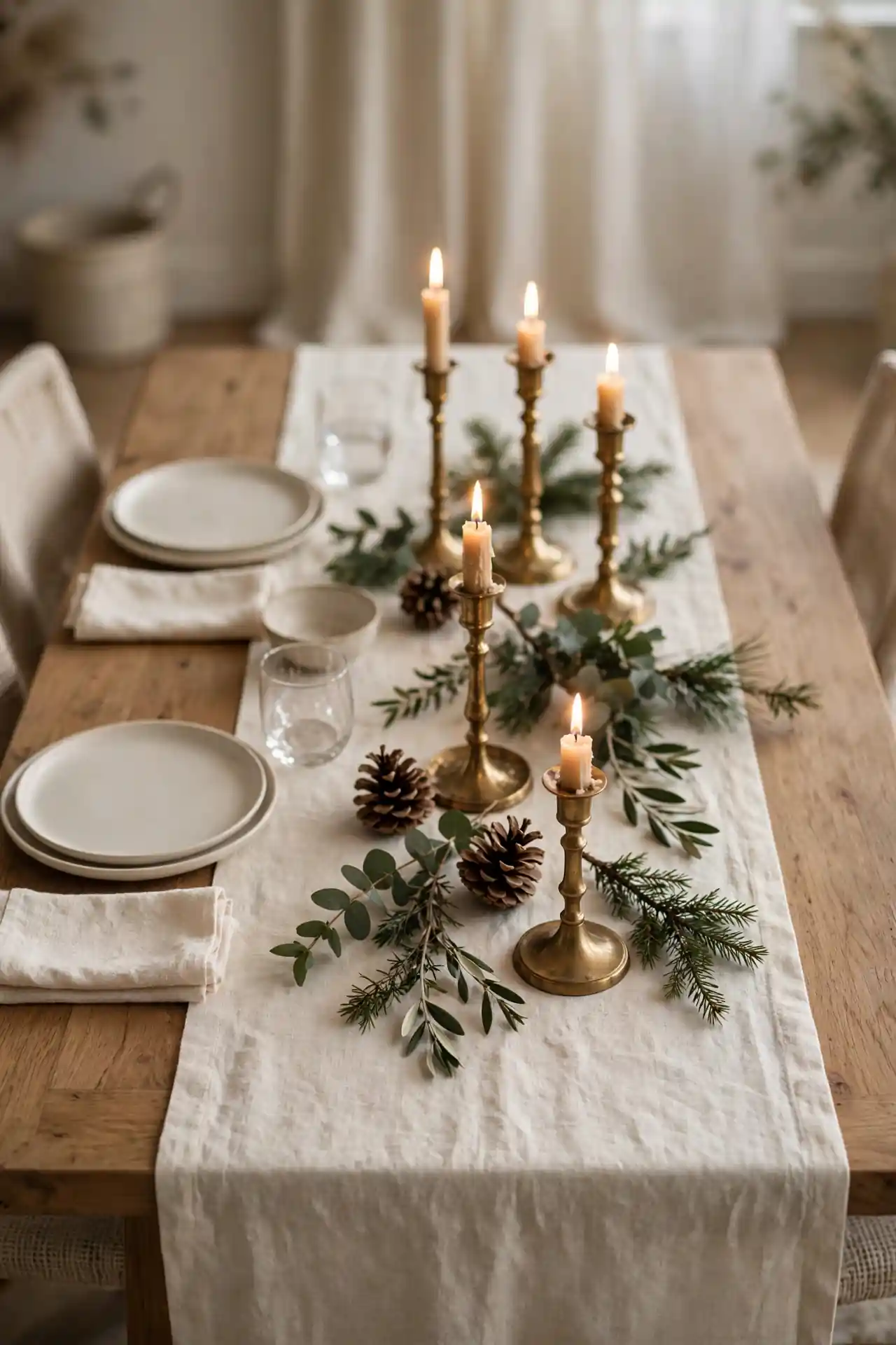 Linen Table Runner
