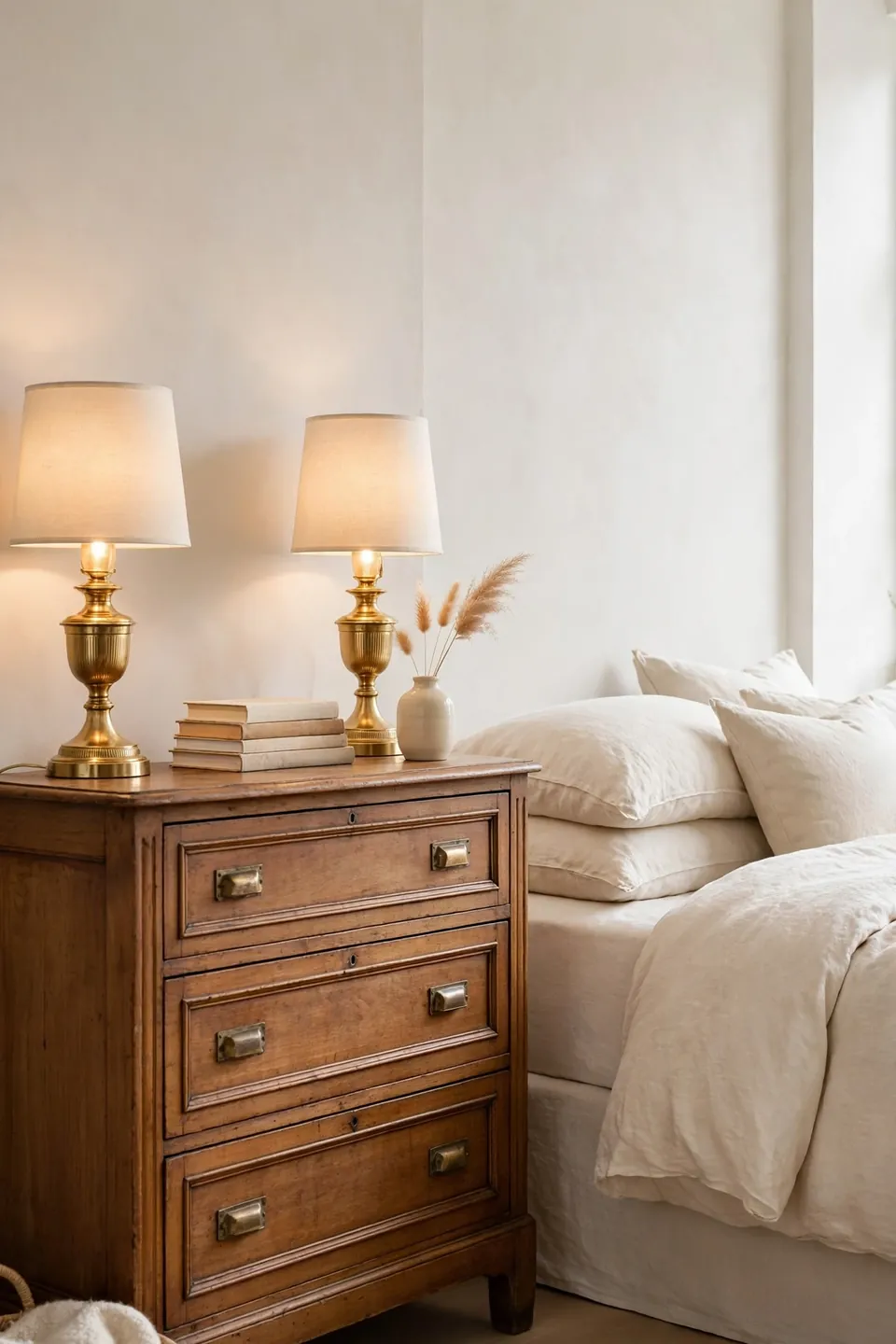 Brass Lamp Duo
