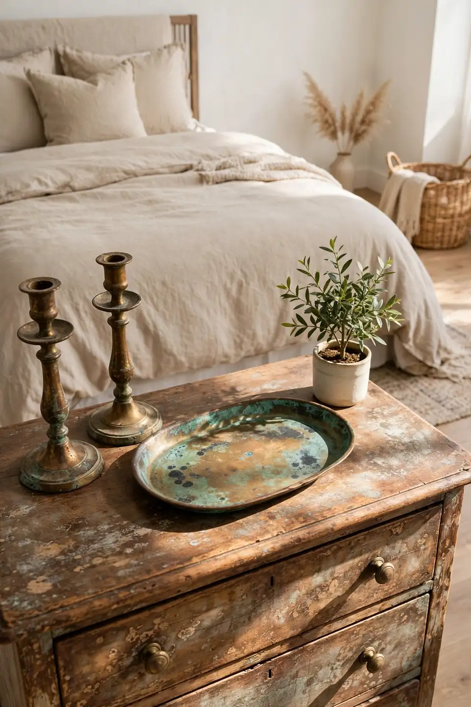 Patina Metal Accents