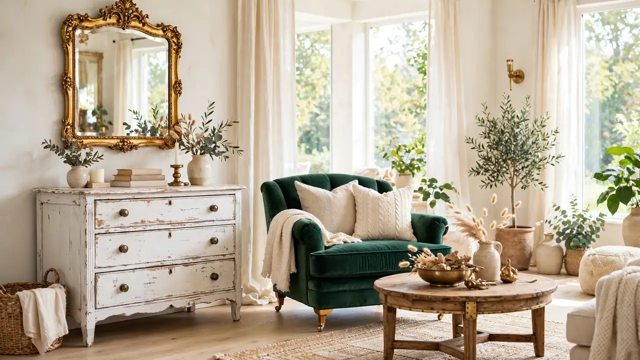 vintage furniture styling ideas