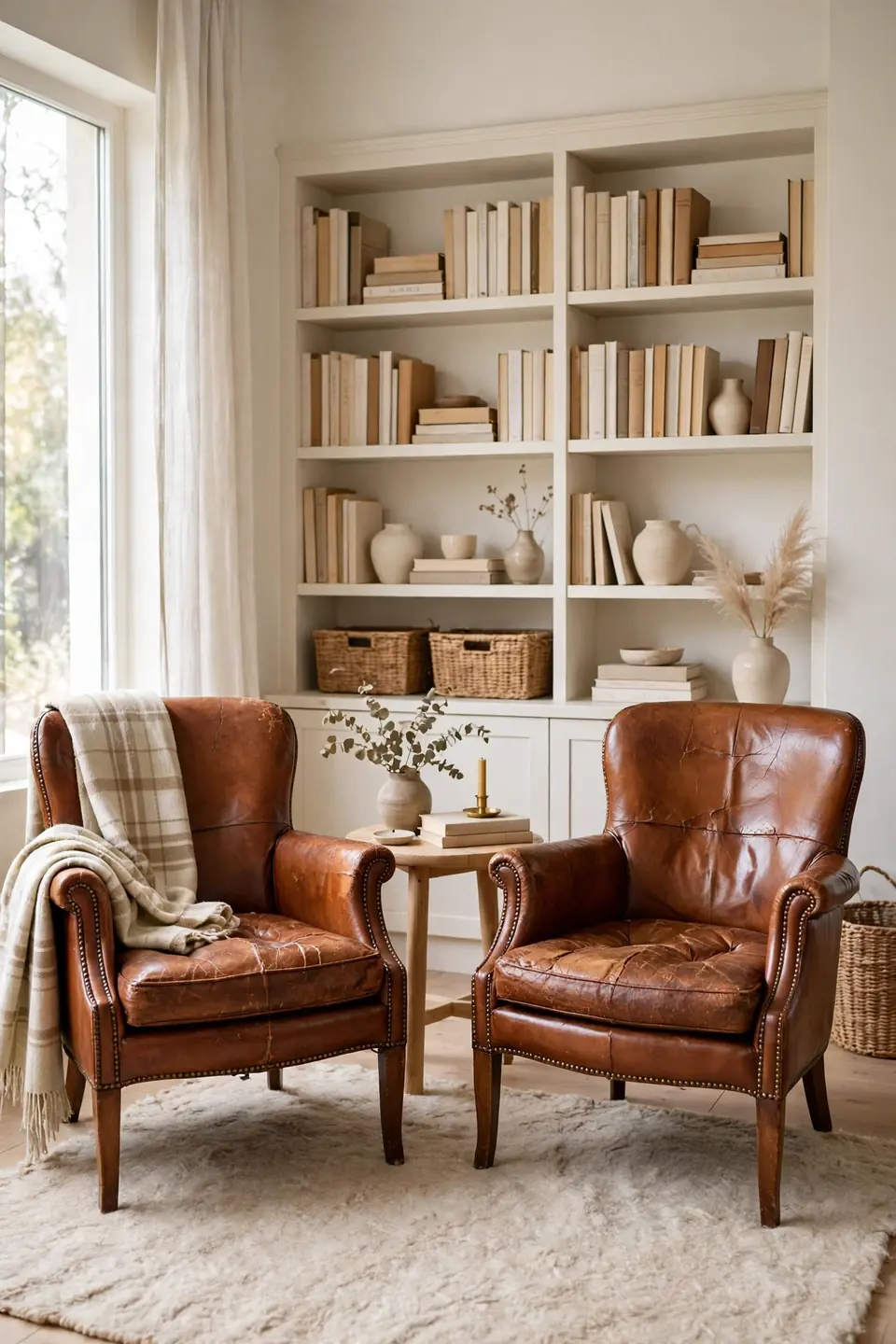 Leather Club Chairs
