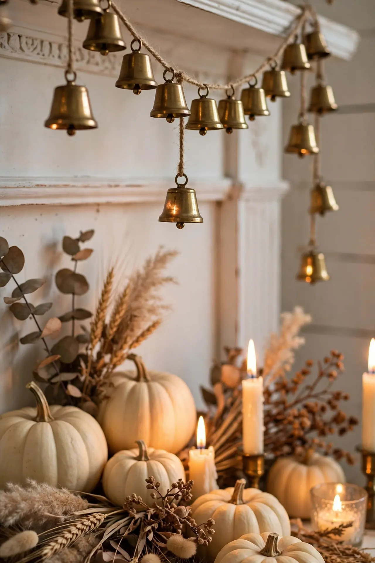 Brass bell garland