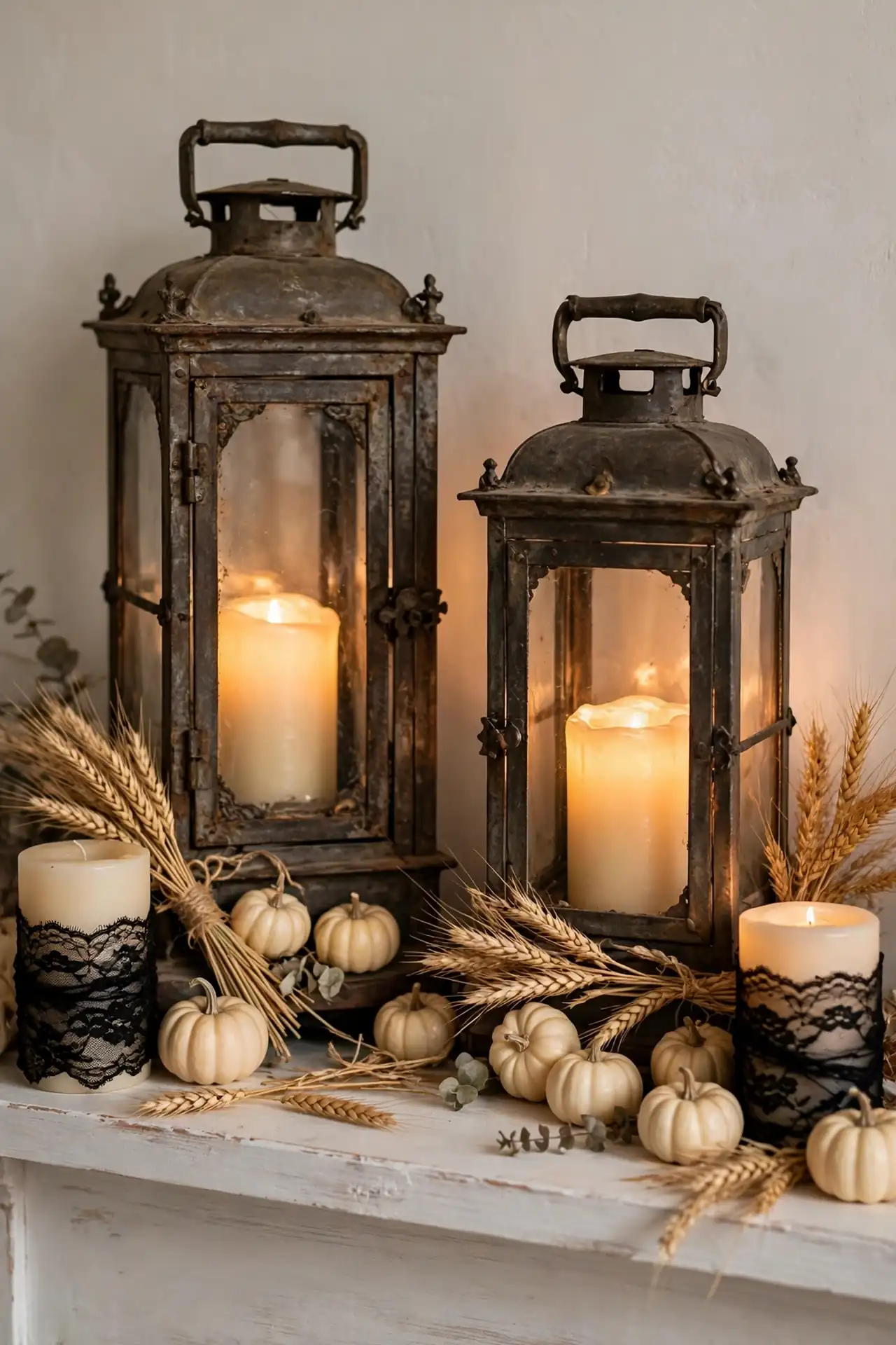 Pottery barn lanterns