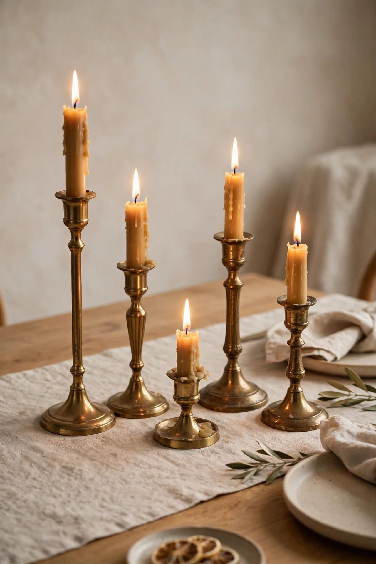 Brass Candle Holders