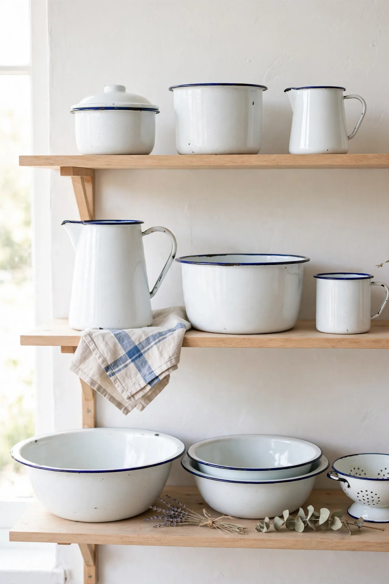 Enamelware Kitchen Charm