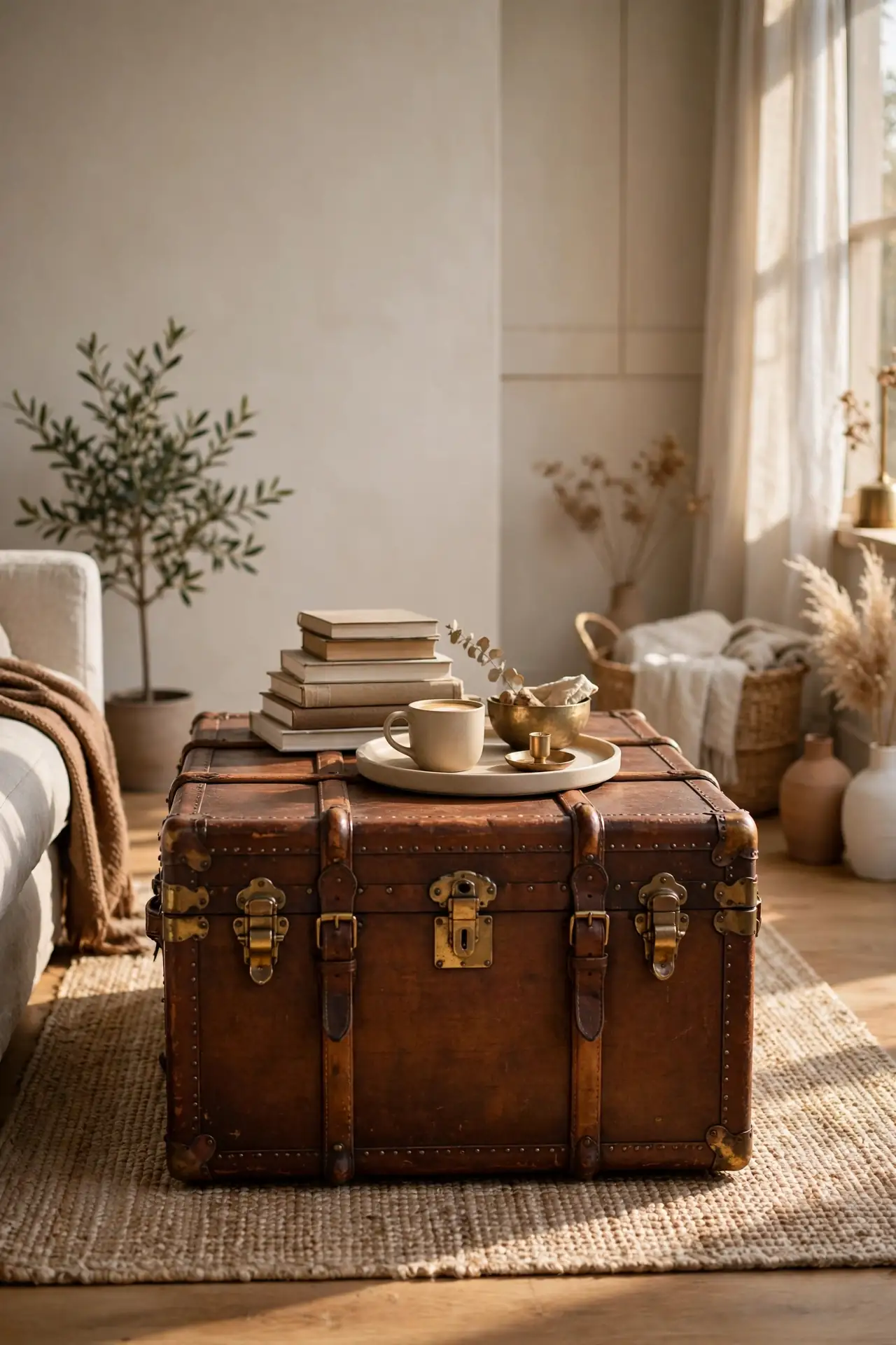 Vintage Trunk Coffee Table