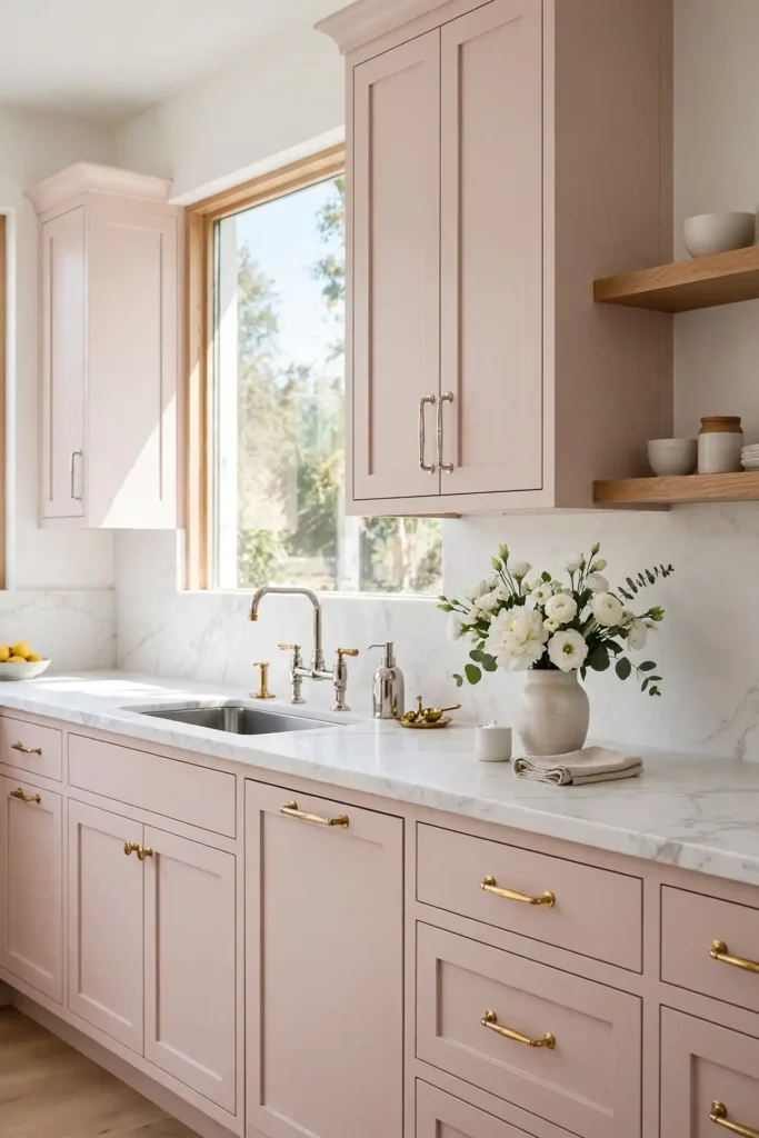 Blush and Marble Elegance