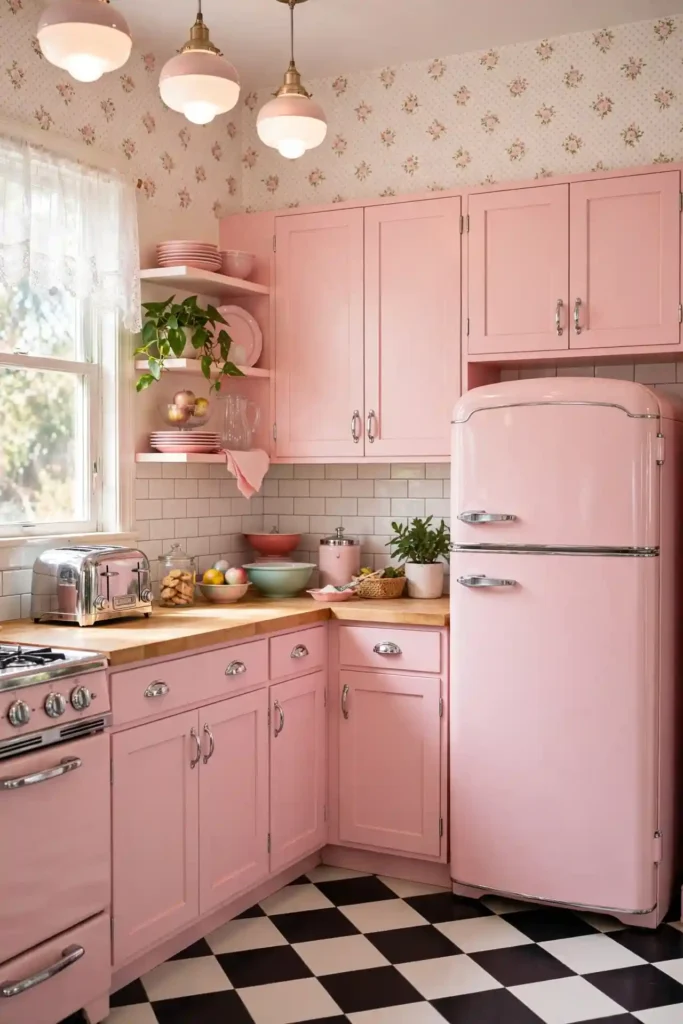 Pink Retro Appliance Match